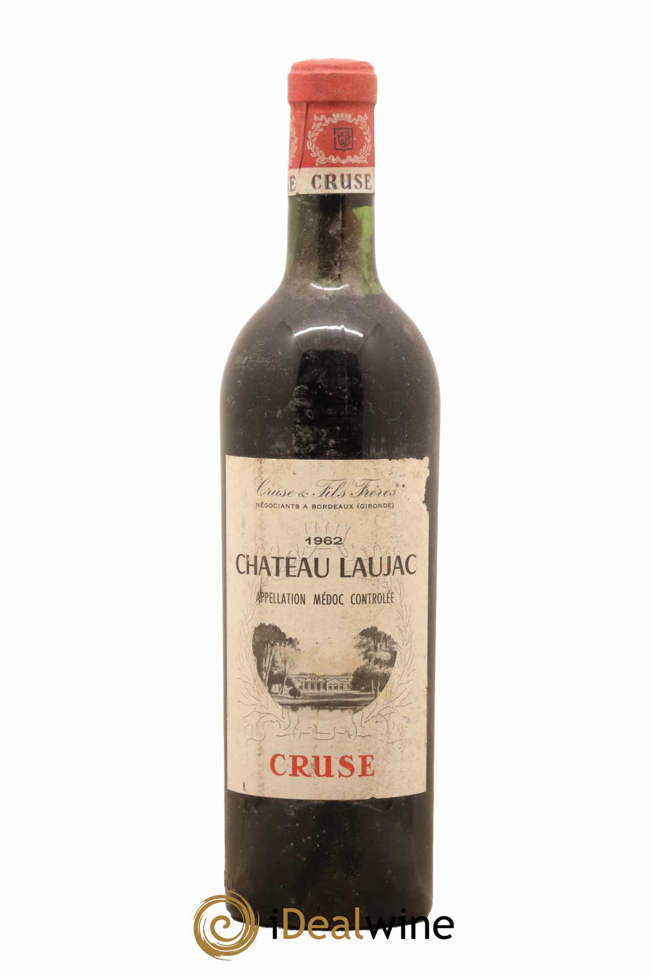 Château Laujac Cru Bourgeois 1962 - Lot de 1 bouteille - 0
