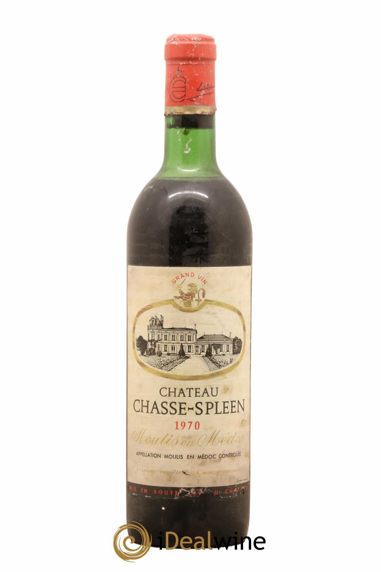 Château Chasse Spleen 1970 - Lot de 1 bouteille - 0