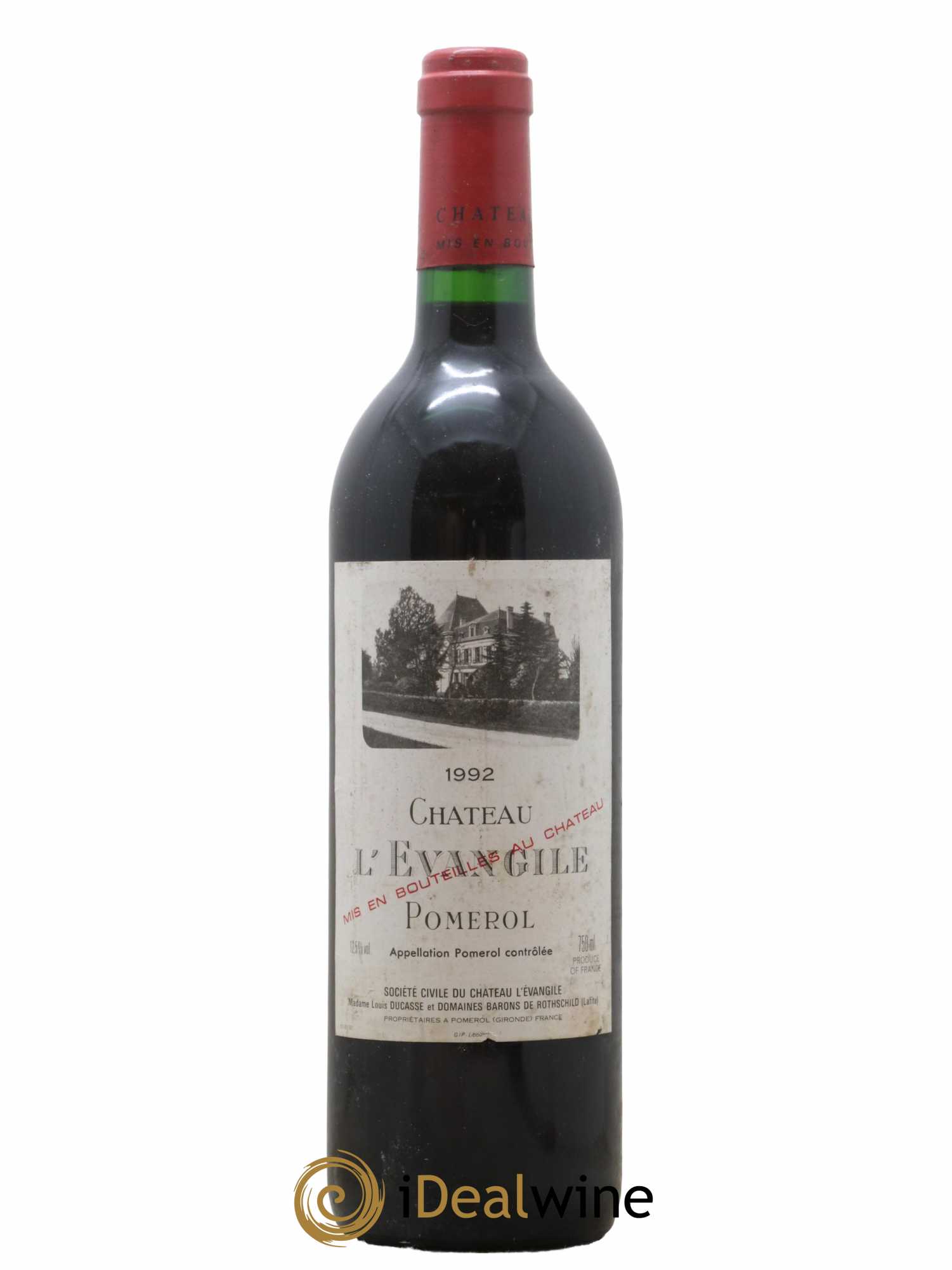 Château l' Évangile 1992 - Lot de 1 bouteille - 0