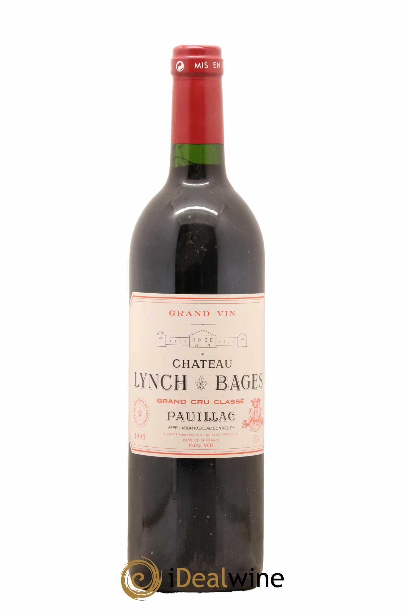 Château Lynch Bages 5ème Grand Cru Classé 1995 - Lot de 1 bouteille - 0