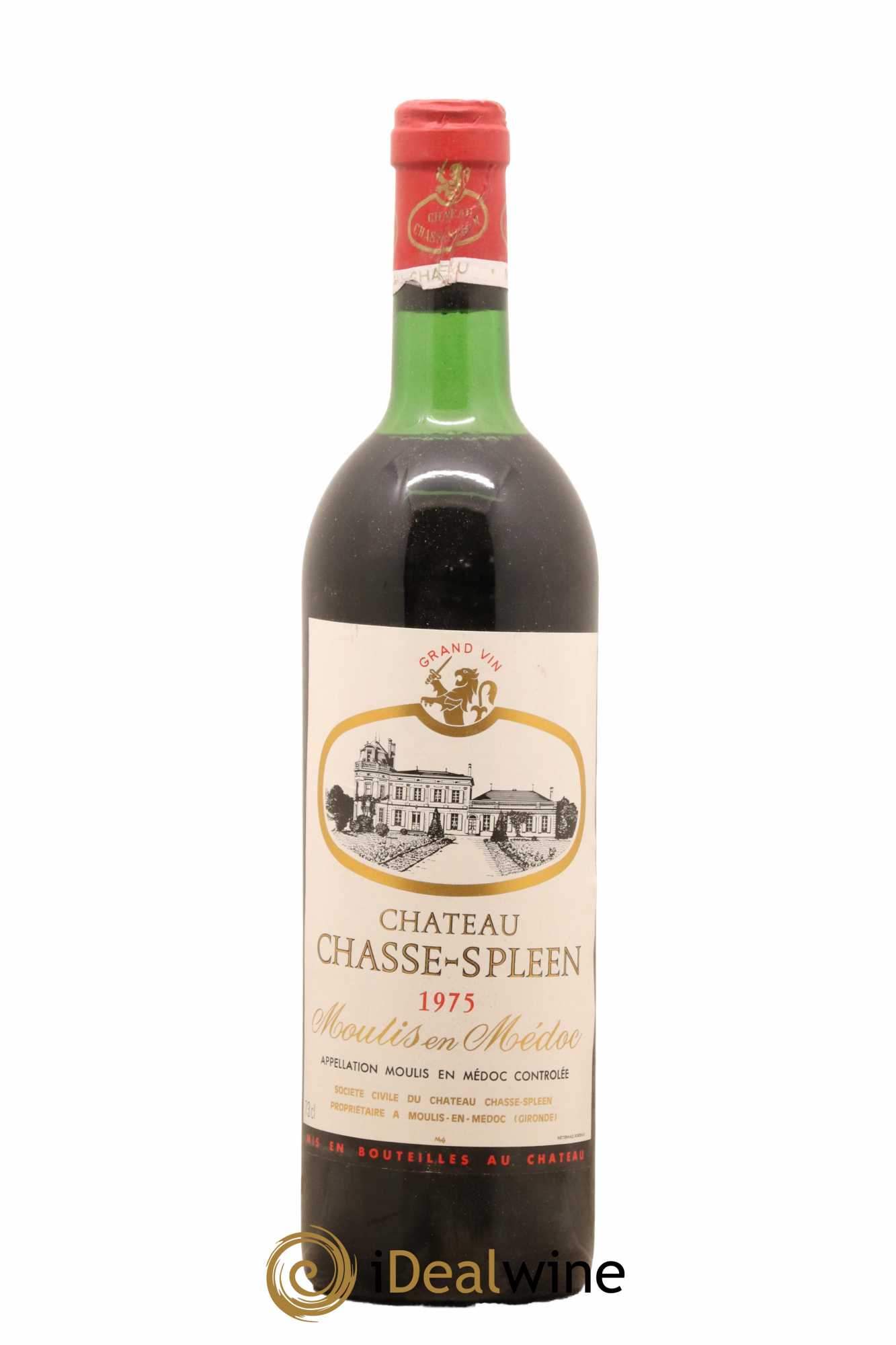Château Chasse Spleen 1975 - Lot de 1 bouteille - 0