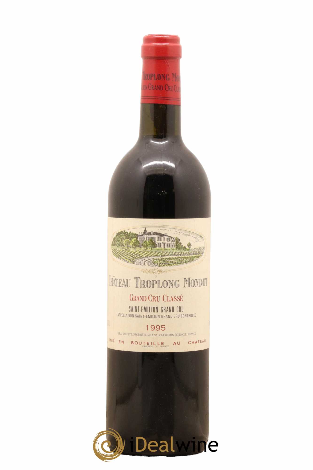 Château Troplong Mondot 1er Grand Cru Classé B 1995 - Lot de 1 bouteille - 0