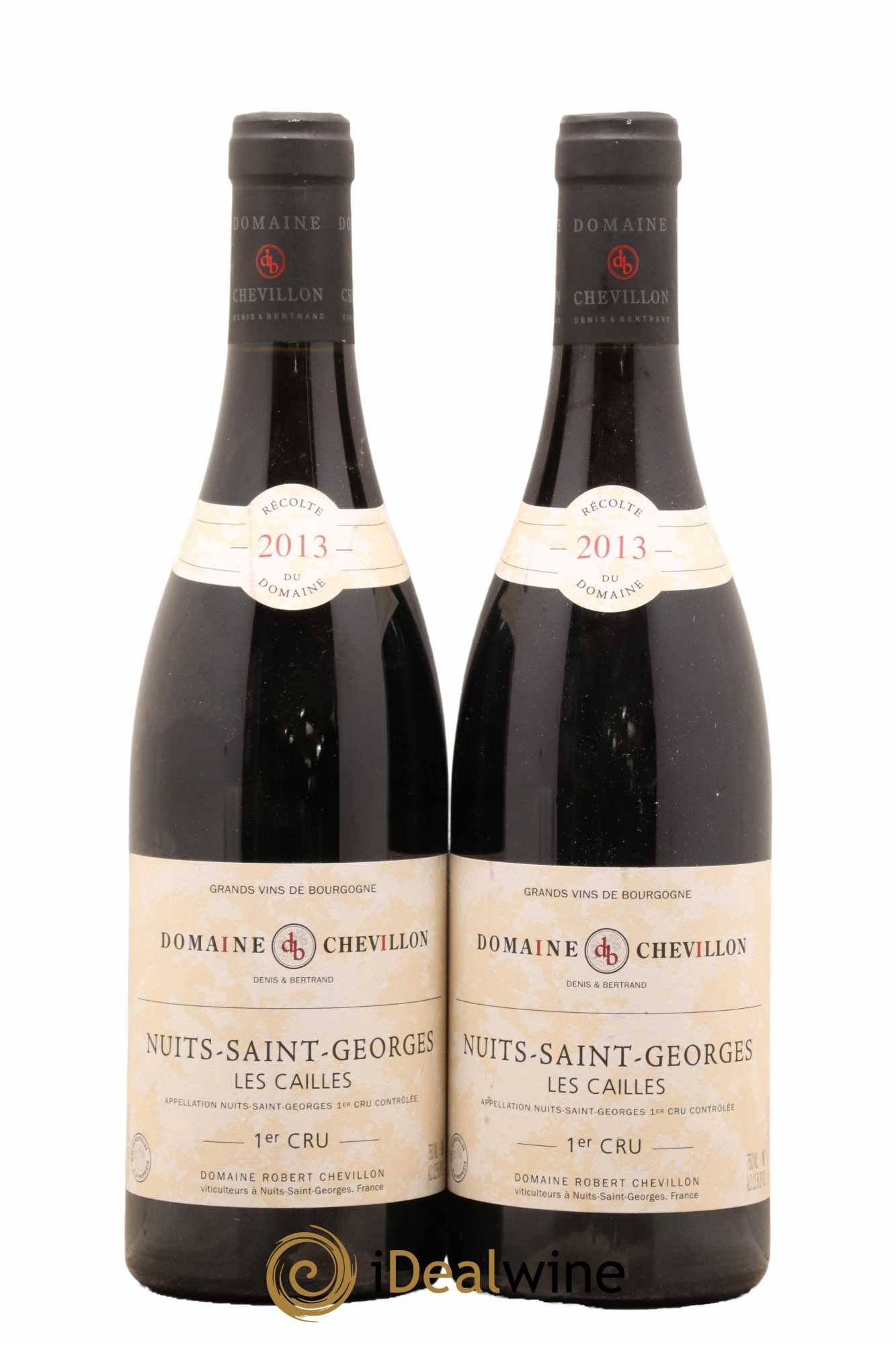 Nuits-Saint-Georges 1er Cru Les Cailles Robert Chevillon 2013 - Lot de 2 bouteilles - 0