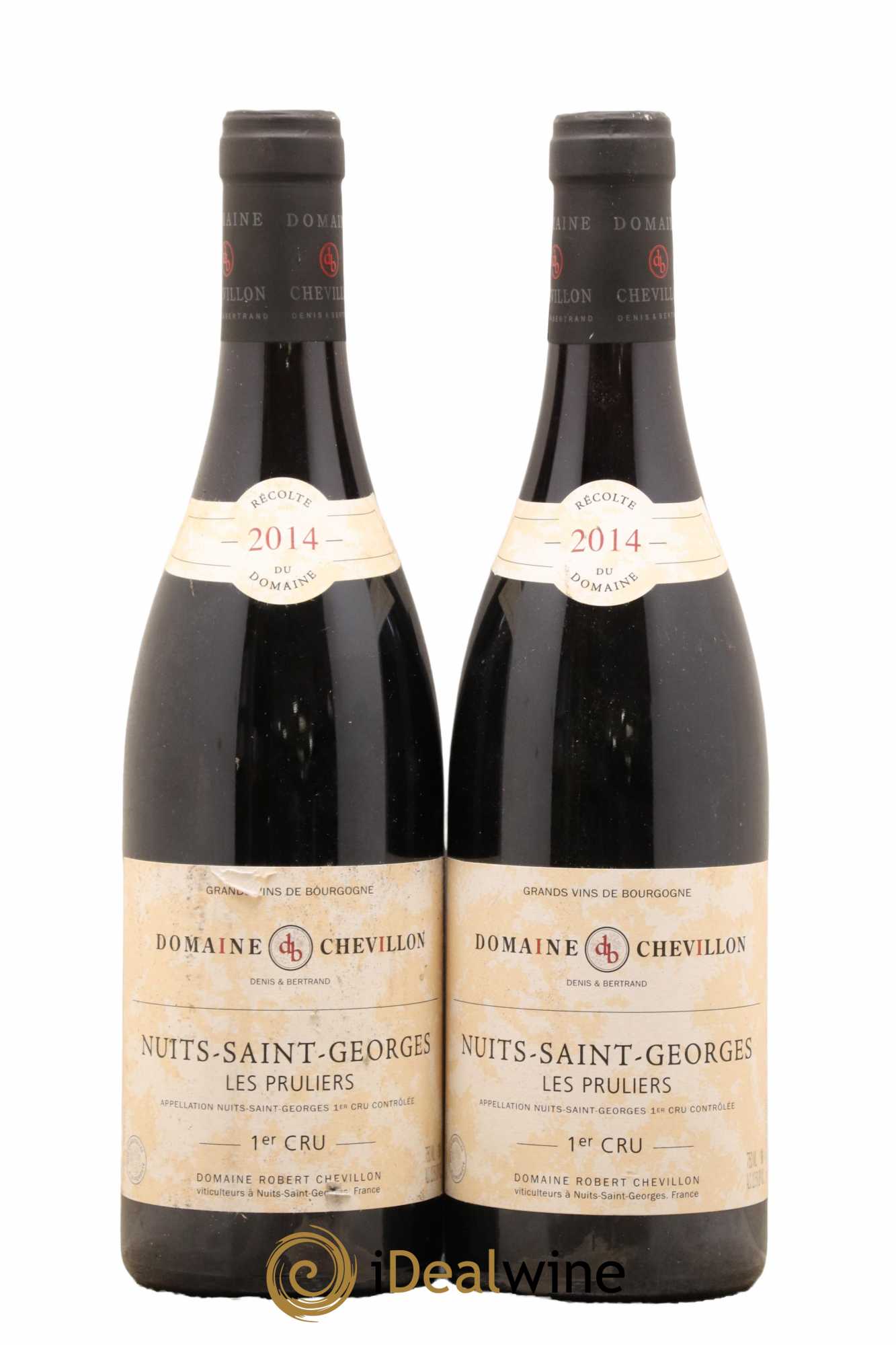 Nuits-Saint-Georges 1er Cru Les Pruliers Robert Chevillon 2014 - Lot de 2 bouteilles - 0