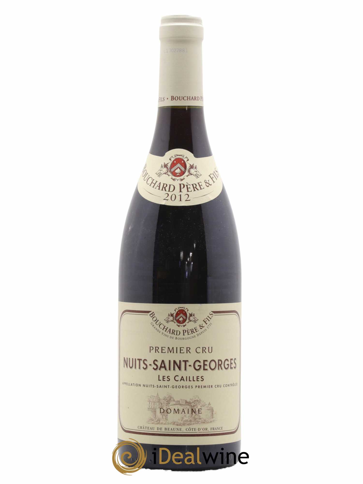 Nuits-Saint-Georges 1er Cru Les Cailles Bouchard Père & Fils 2012 - Lot de 1 bouteille - 0