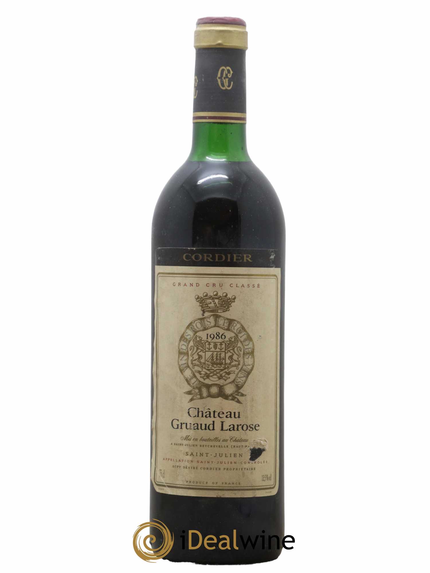 Château Gruaud Larose 2ème Grand Cru Classé 1986 - Lot de 1 bouteille - 0