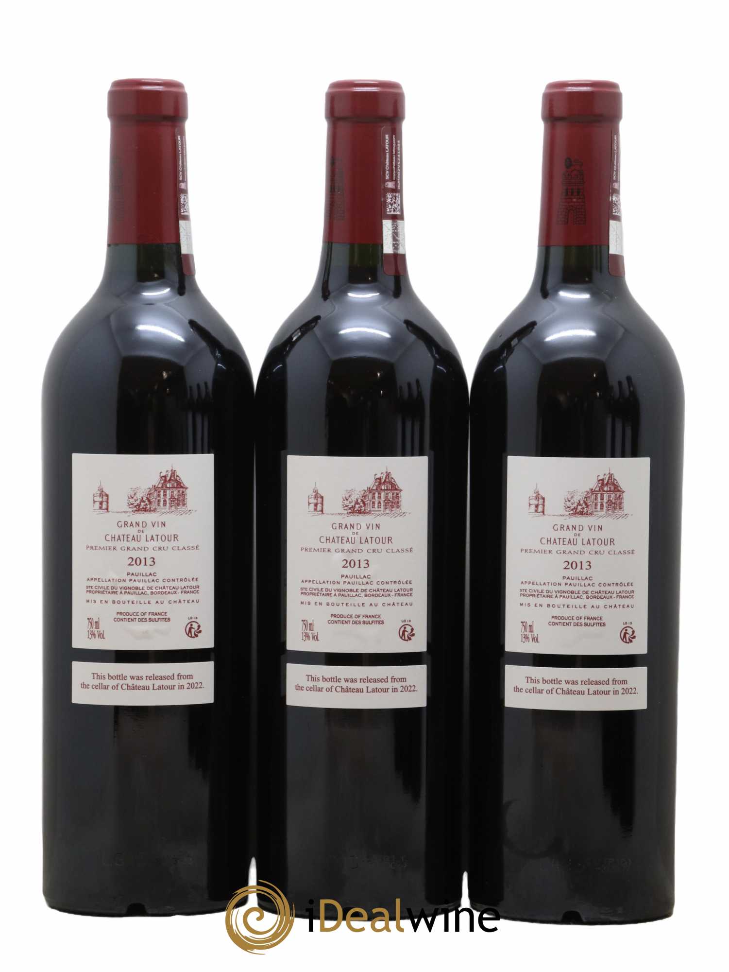 Château Latour 1er Grand Cru Classé 2013 - Lot de 6 bouteilles - 2