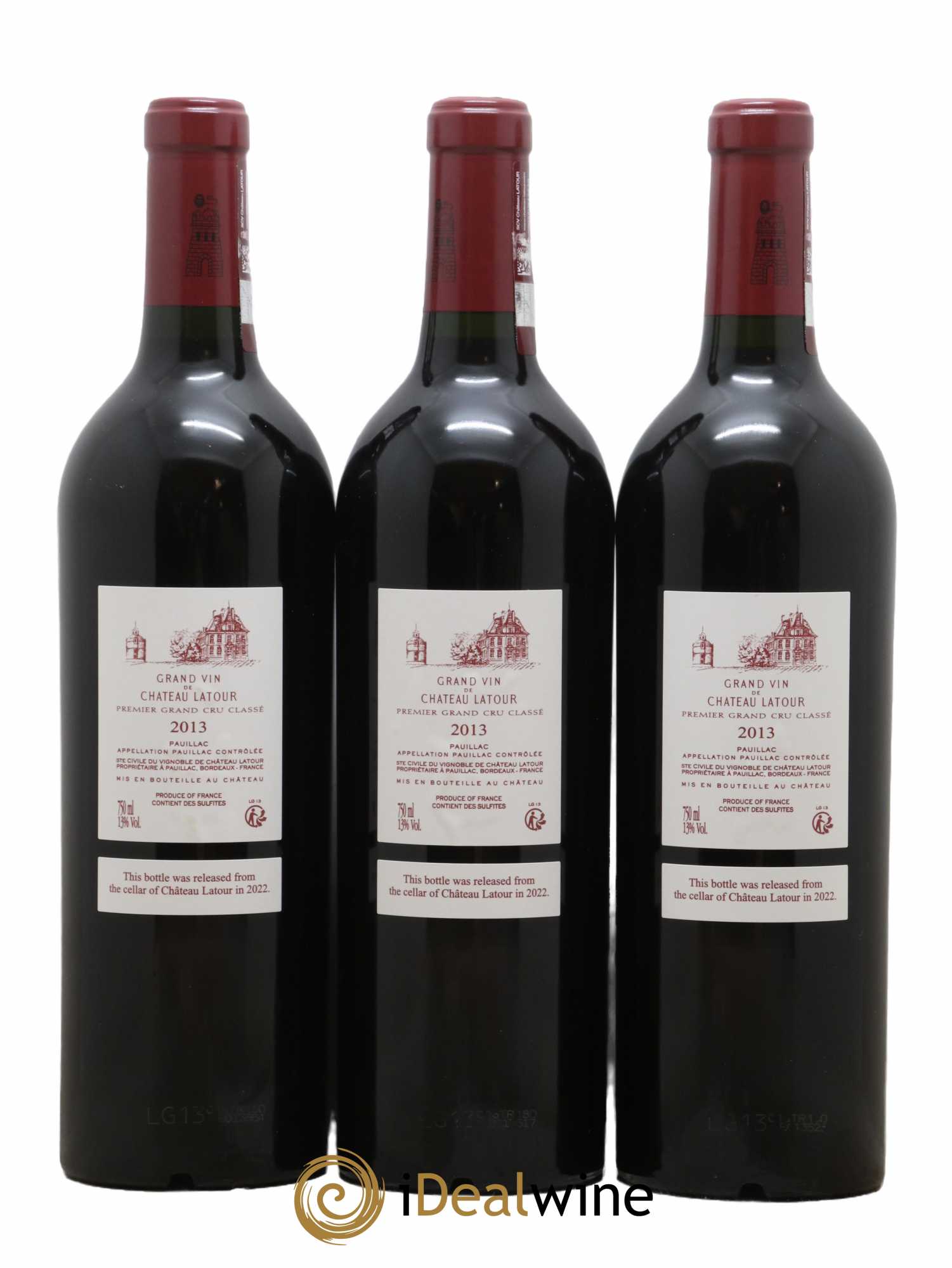 Château Latour 1er Grand Cru Classé 2013 - Lot de 6 bouteilles - 4