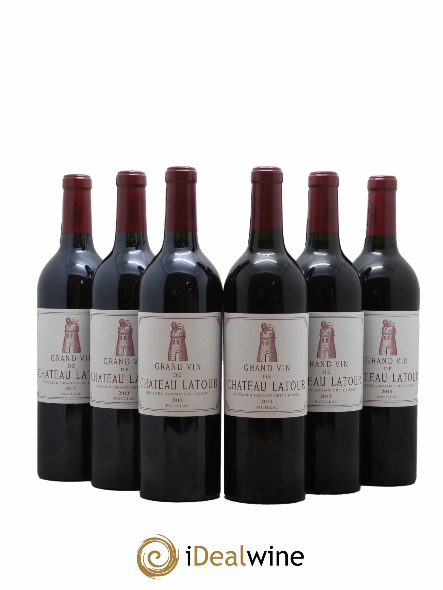 Château Latour 1er Grand Cru Classé 2013 - Lot de 6 bouteilles - 0