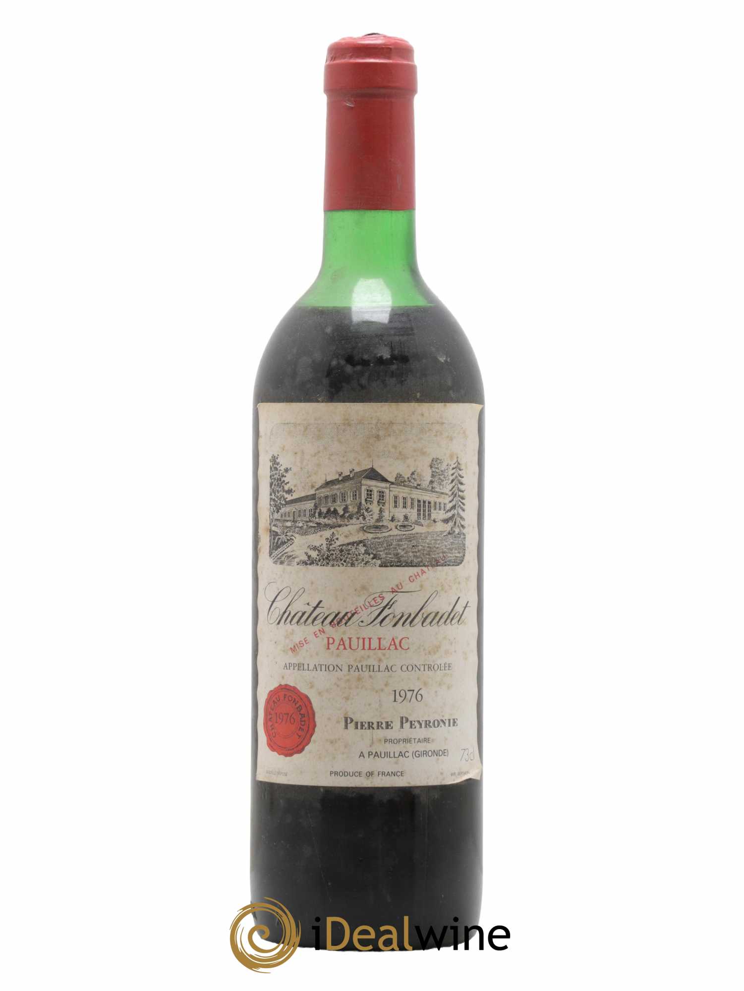 Château Fonbadet 1976 - Lot de 1 bouteille - 0