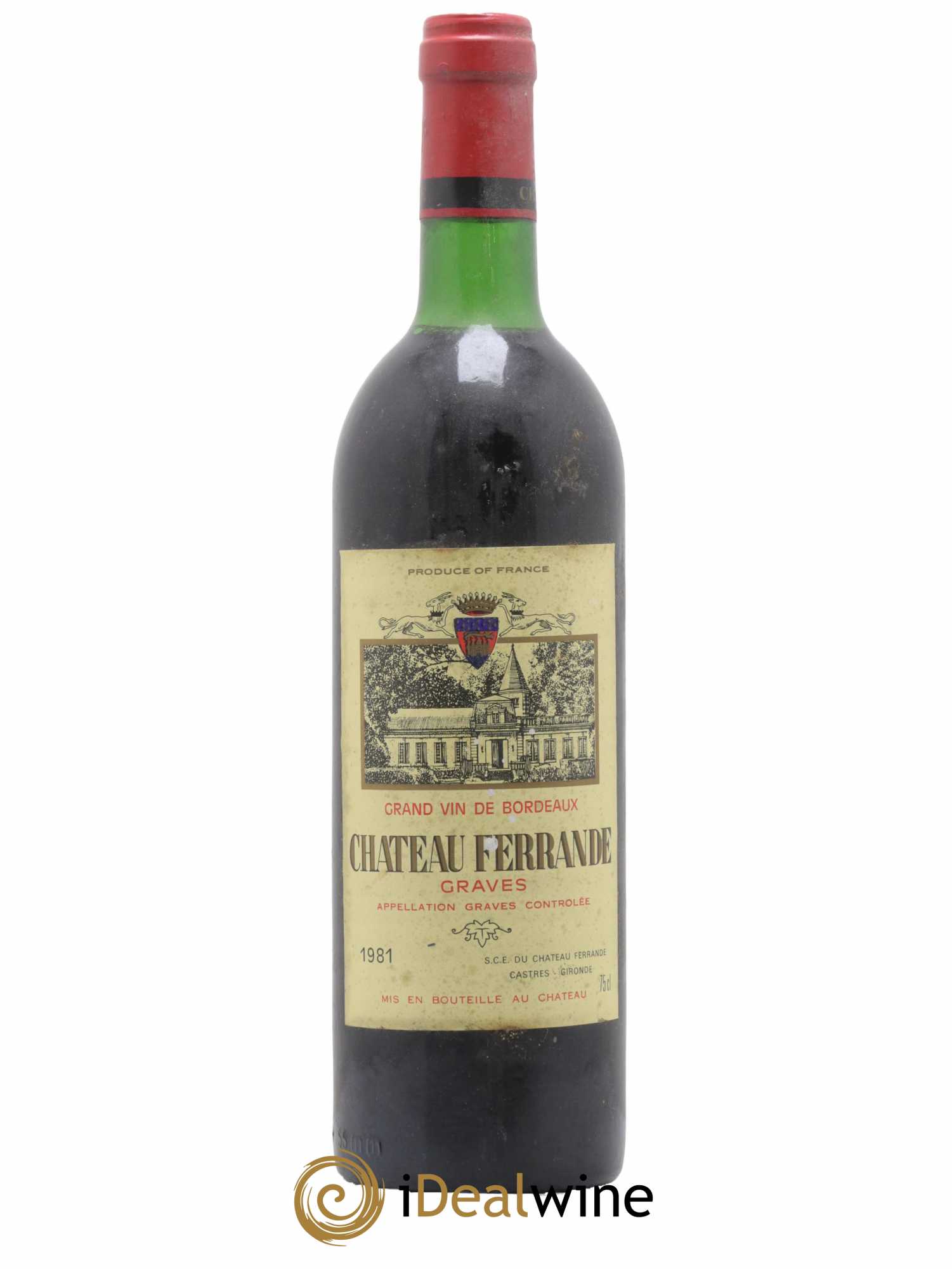 Château Ferrande 1981 - Lot de 1 bouteille - 0