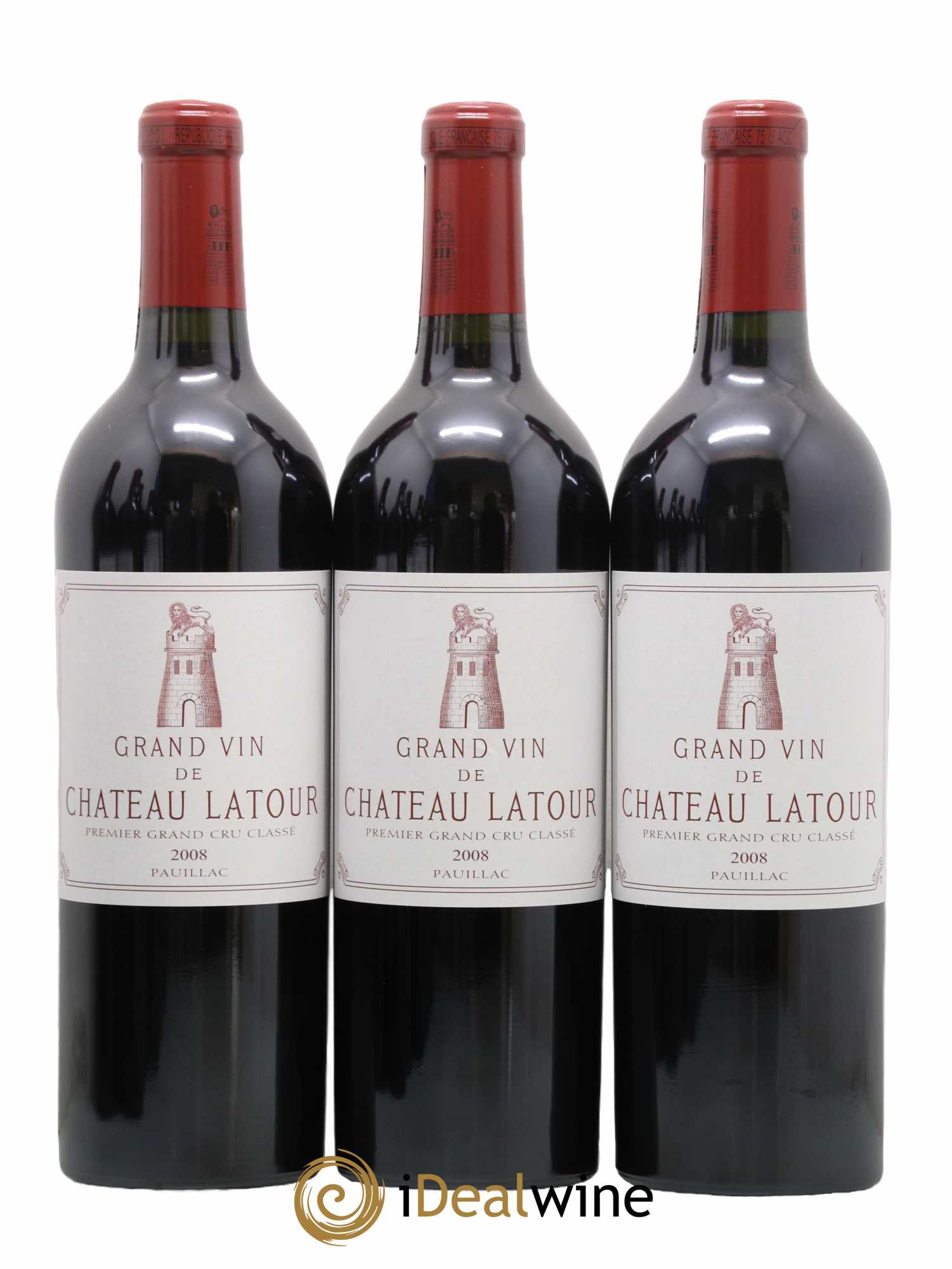 Château Latour 1er Grand Cru Classé 2008 - Lot de 6 bouteilles - 3