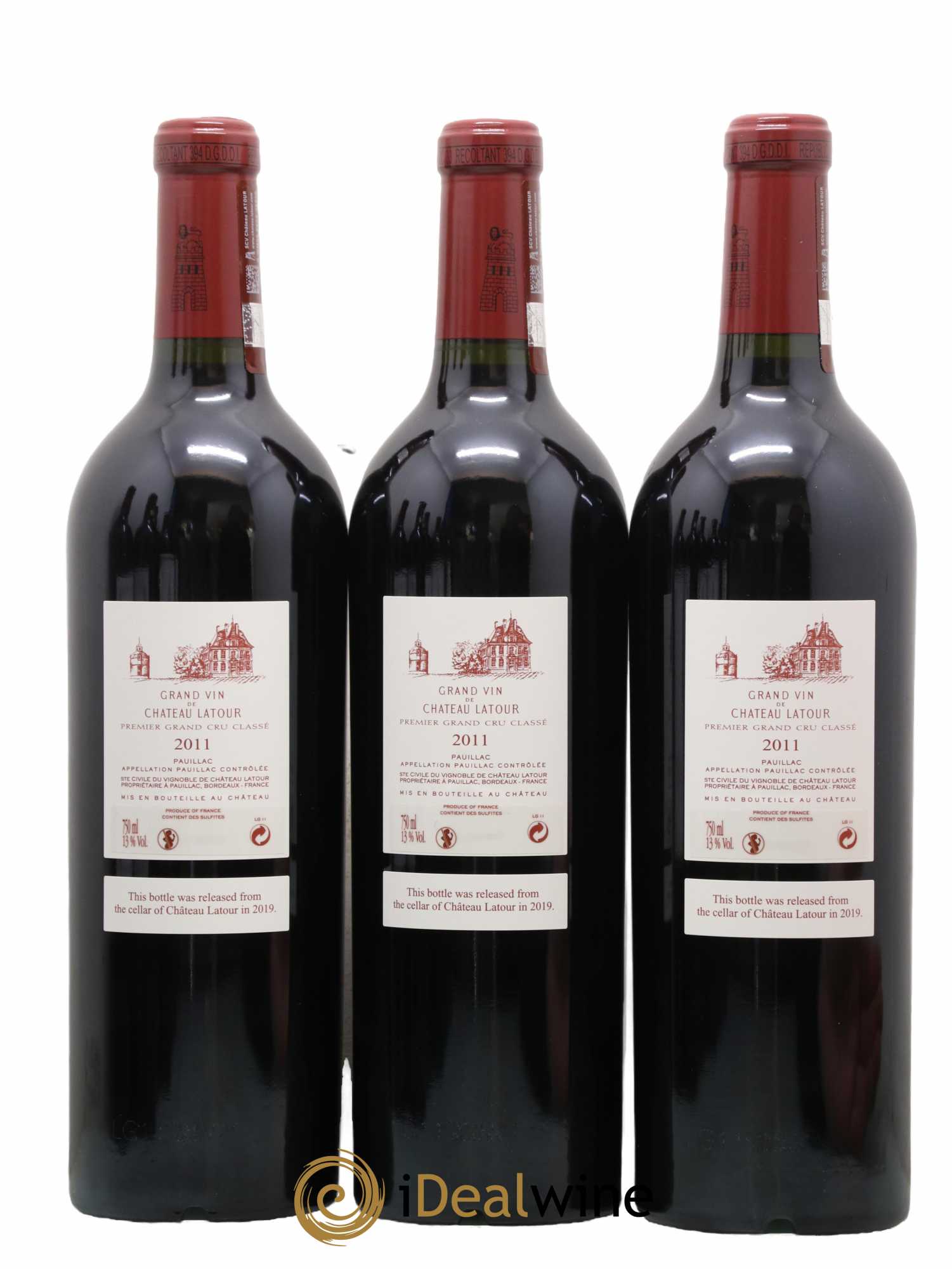 Château Latour 1er Grand Cru Classé 2011 - Lot de 6 bouteilles - 4