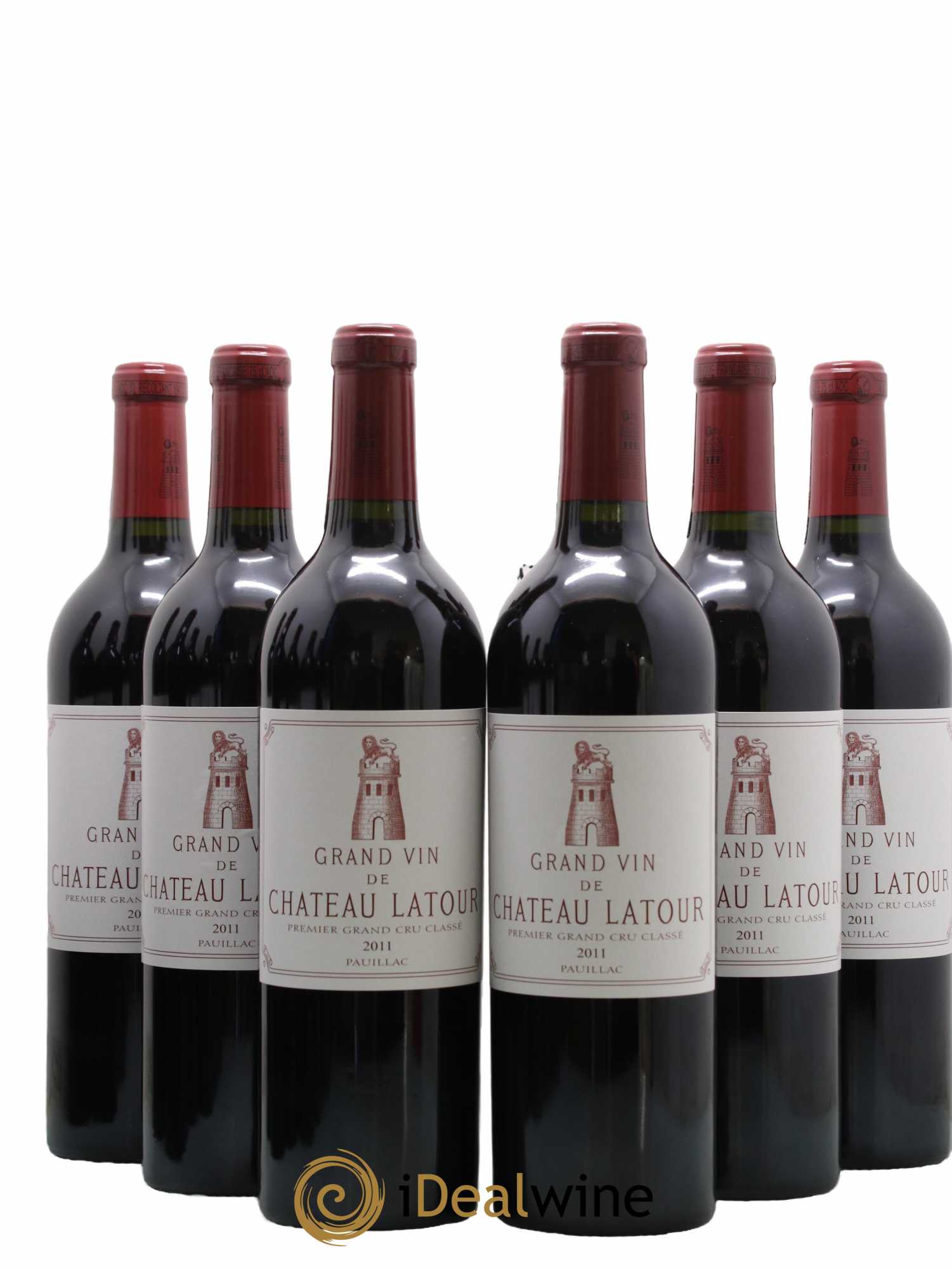 Château Latour 1er Grand Cru Classé 2011 - Lot de 6 bouteilles - 0