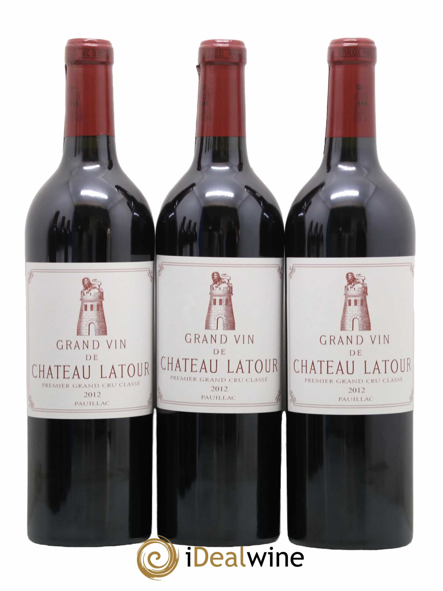 Château Latour 1er Grand Cru Classé 2012 - Lot de 6 bouteilles - 1