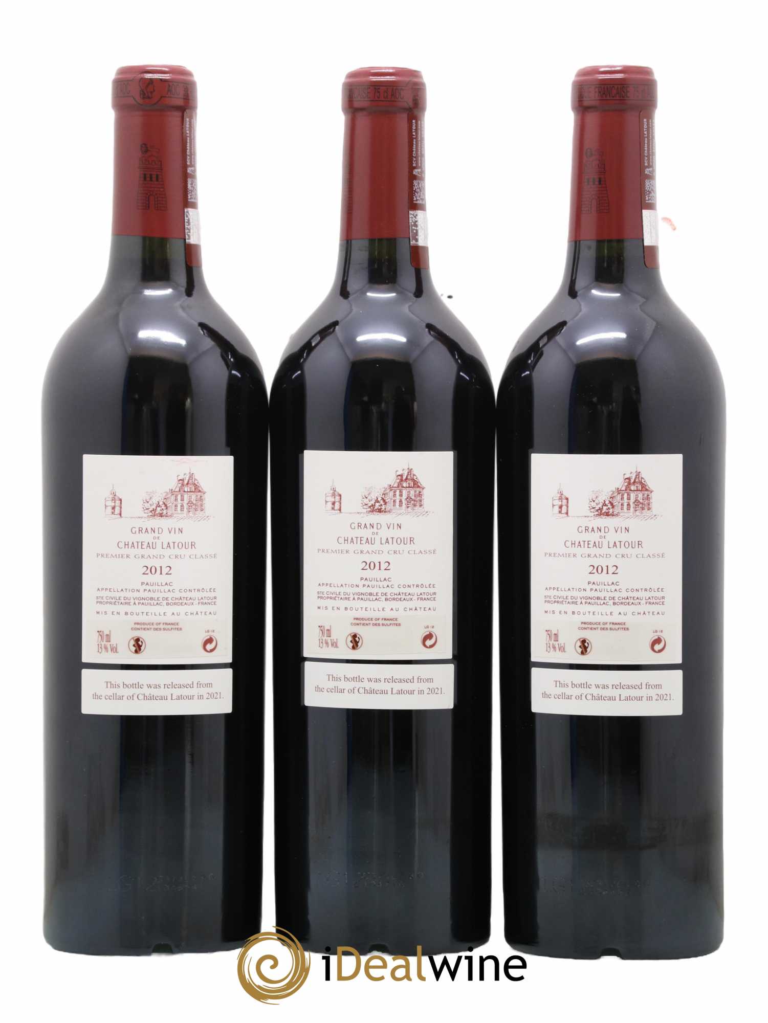 Château Latour 1er Grand Cru Classé 2012 - Lot de 6 bouteilles - 4