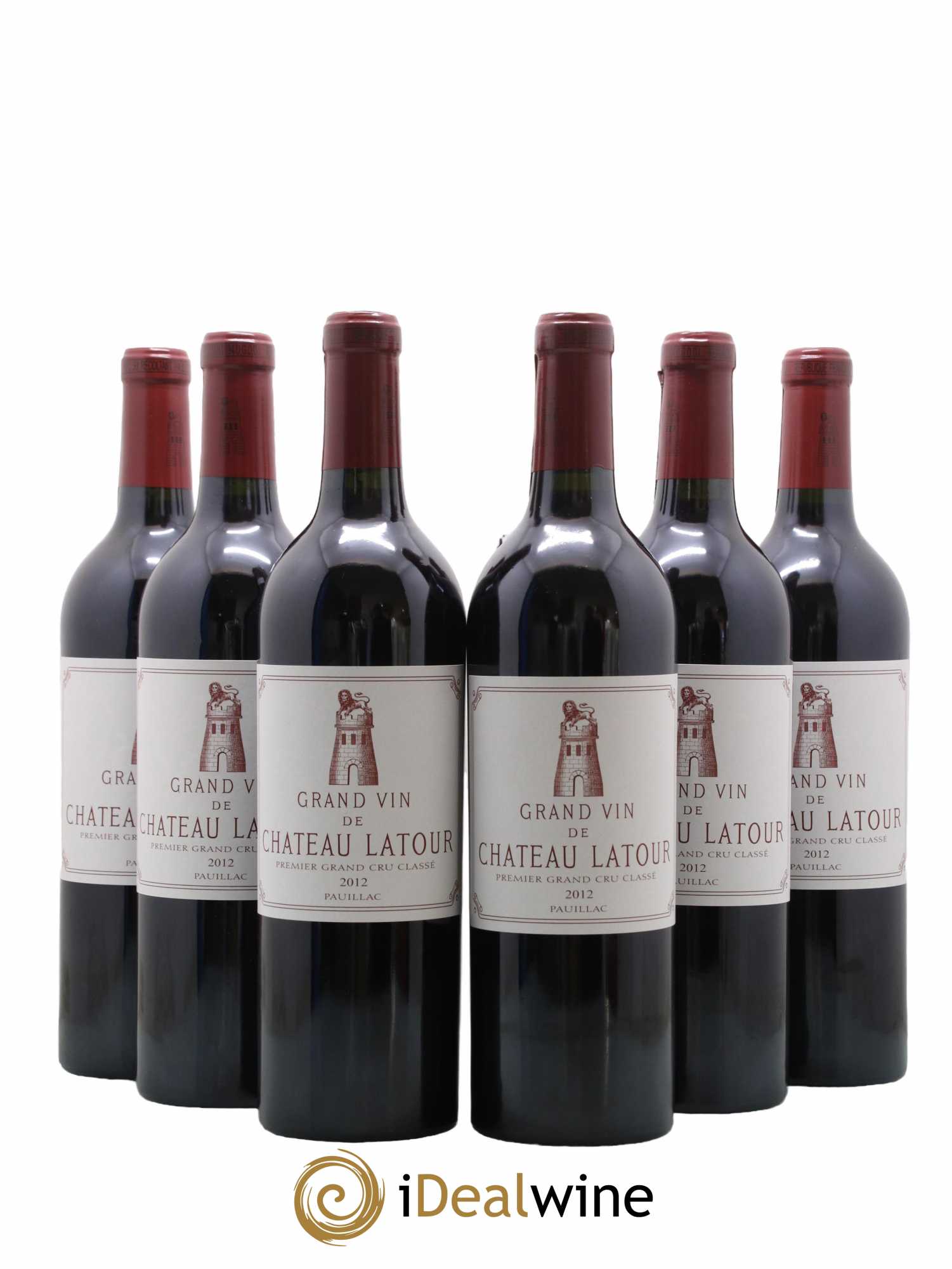 Château Latour 1er Grand Cru Classé 2012 - Lot de 6 bouteilles - 0