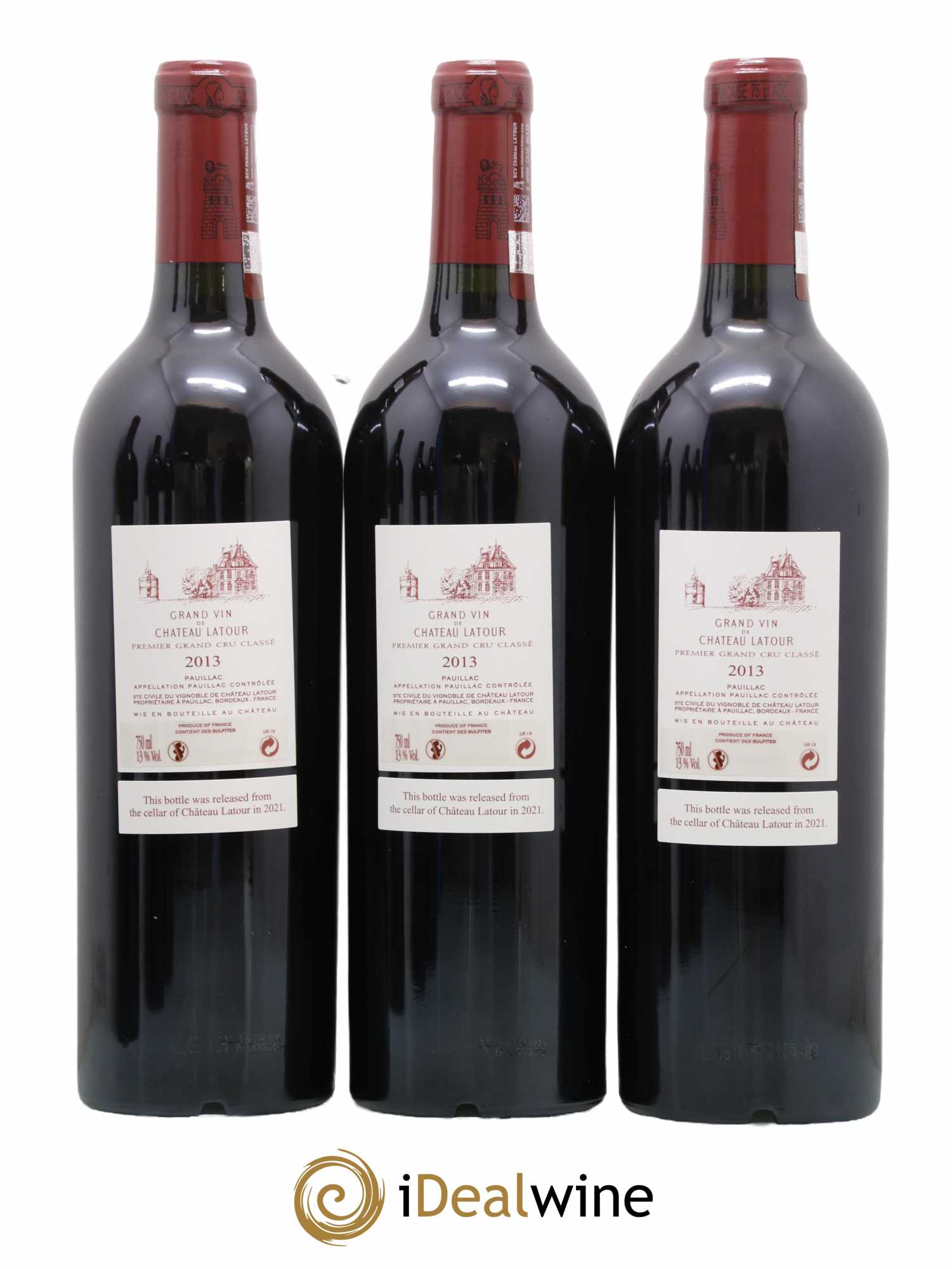 Château Latour 1er Grand Cru Classé 2013 - Lot de 6 bouteilles - 2