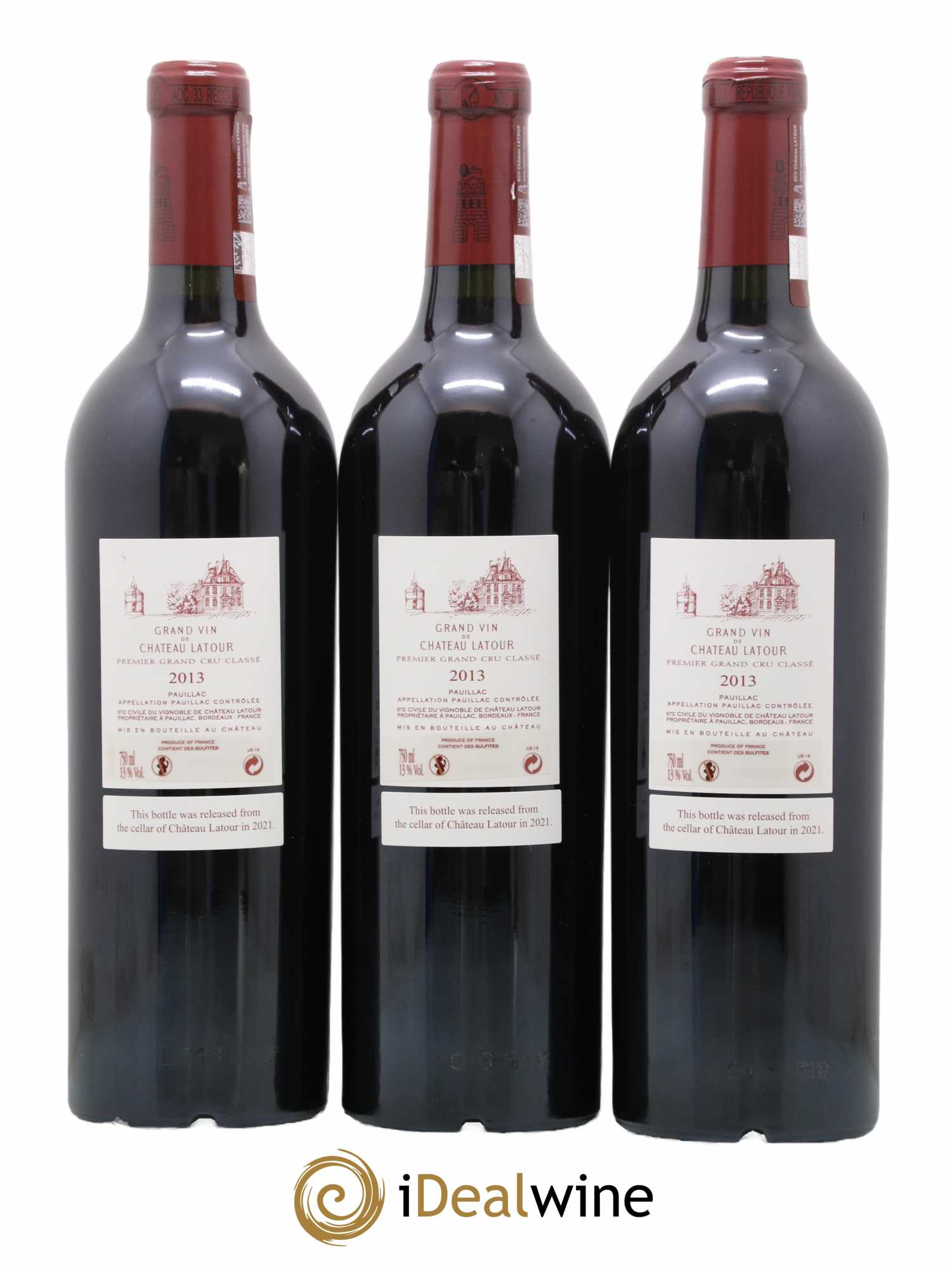 Château Latour 1er Grand Cru Classé 2013 - Lot de 6 bouteilles - 4