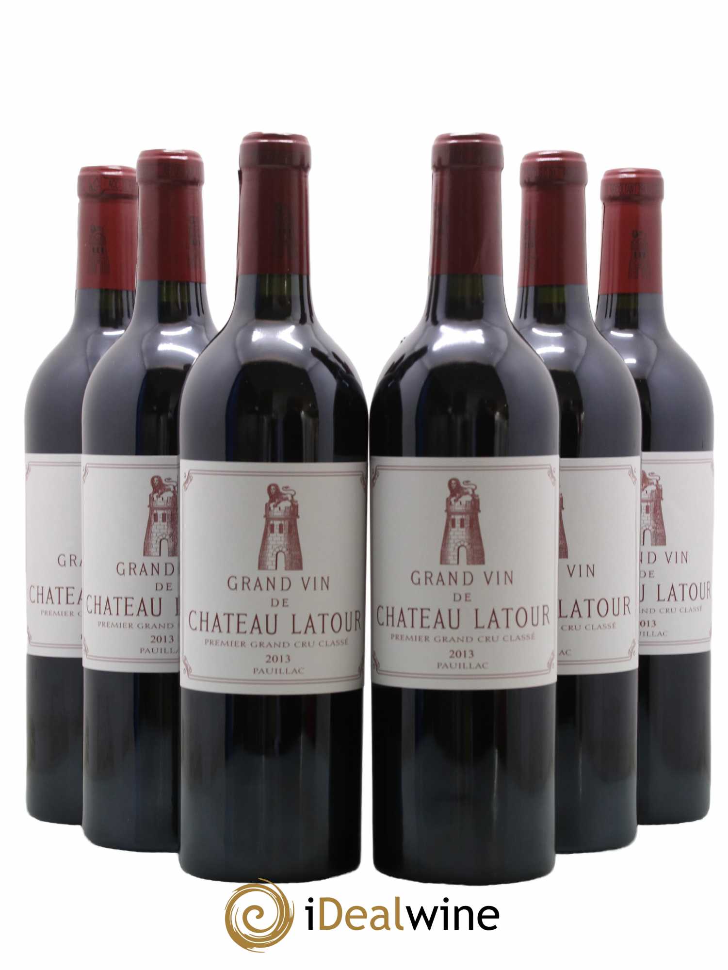 Château Latour 1er Grand Cru Classé 2013 - Lot de 6 bouteilles - 0