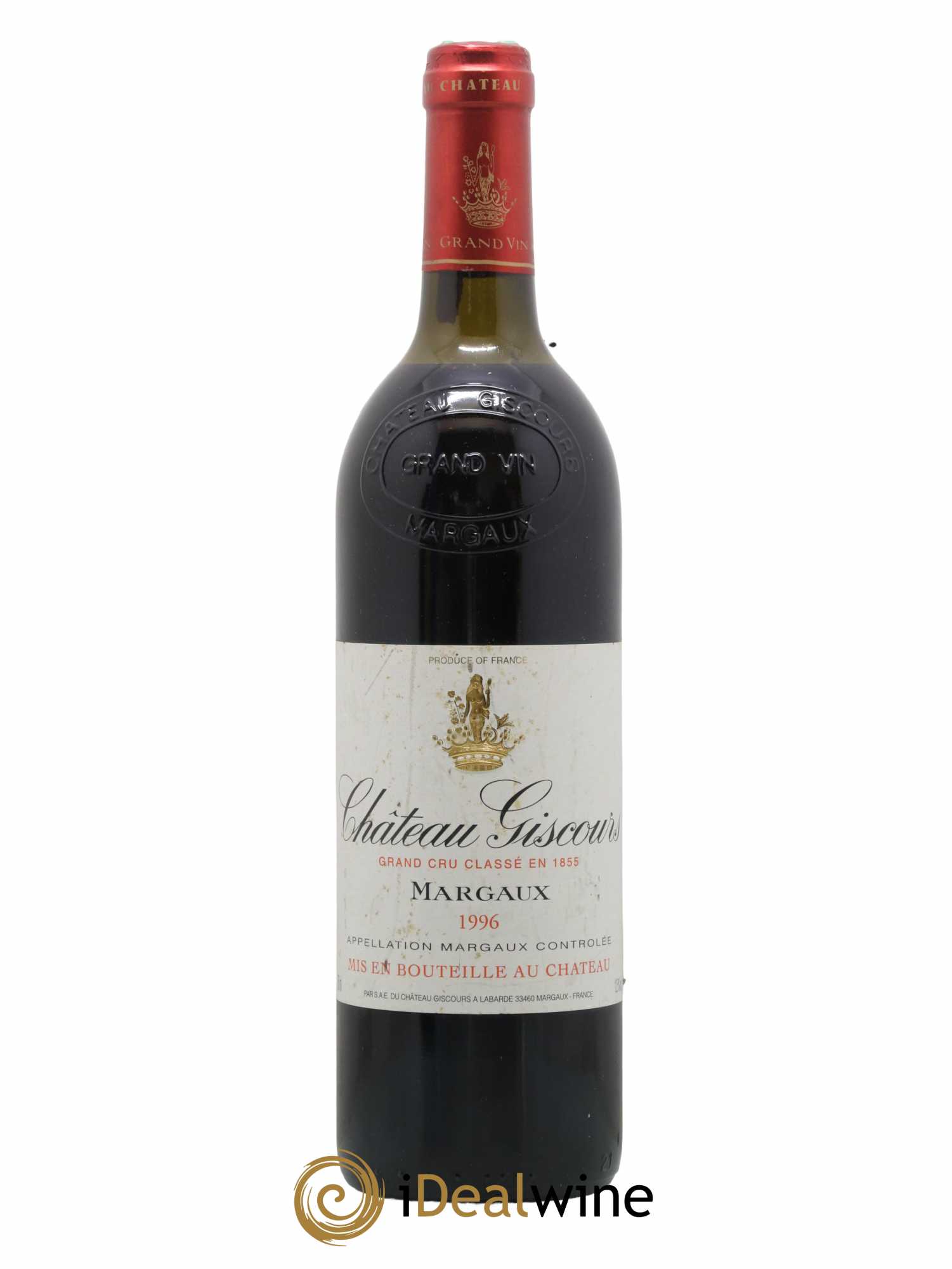 Château Giscours 3ème Grand Cru Classé 1996 - Lot de 1 bouteille - 0