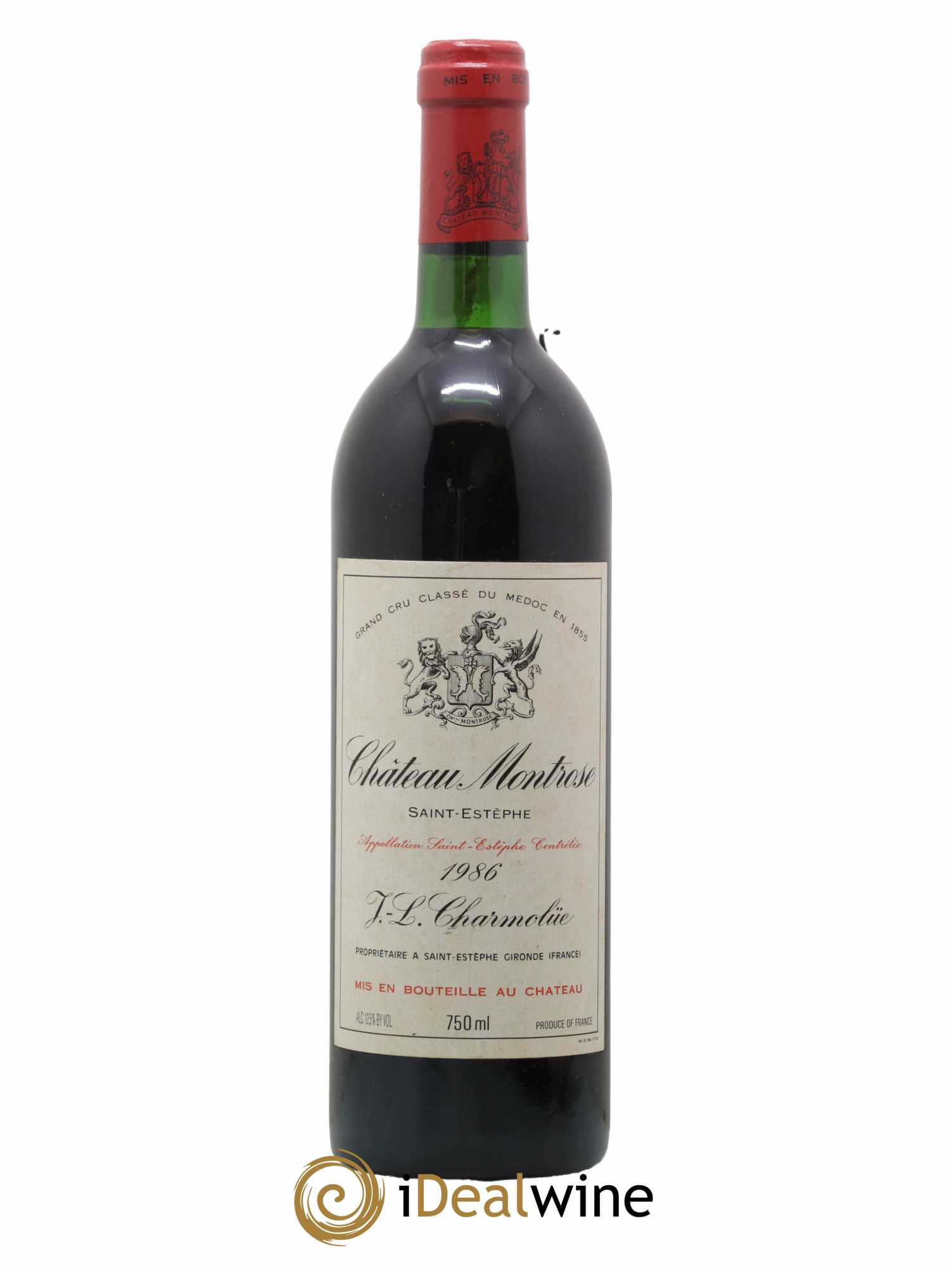 Château Montrose 2ème Grand Cru Classé 1986 - Lot de 1 bouteille - 0