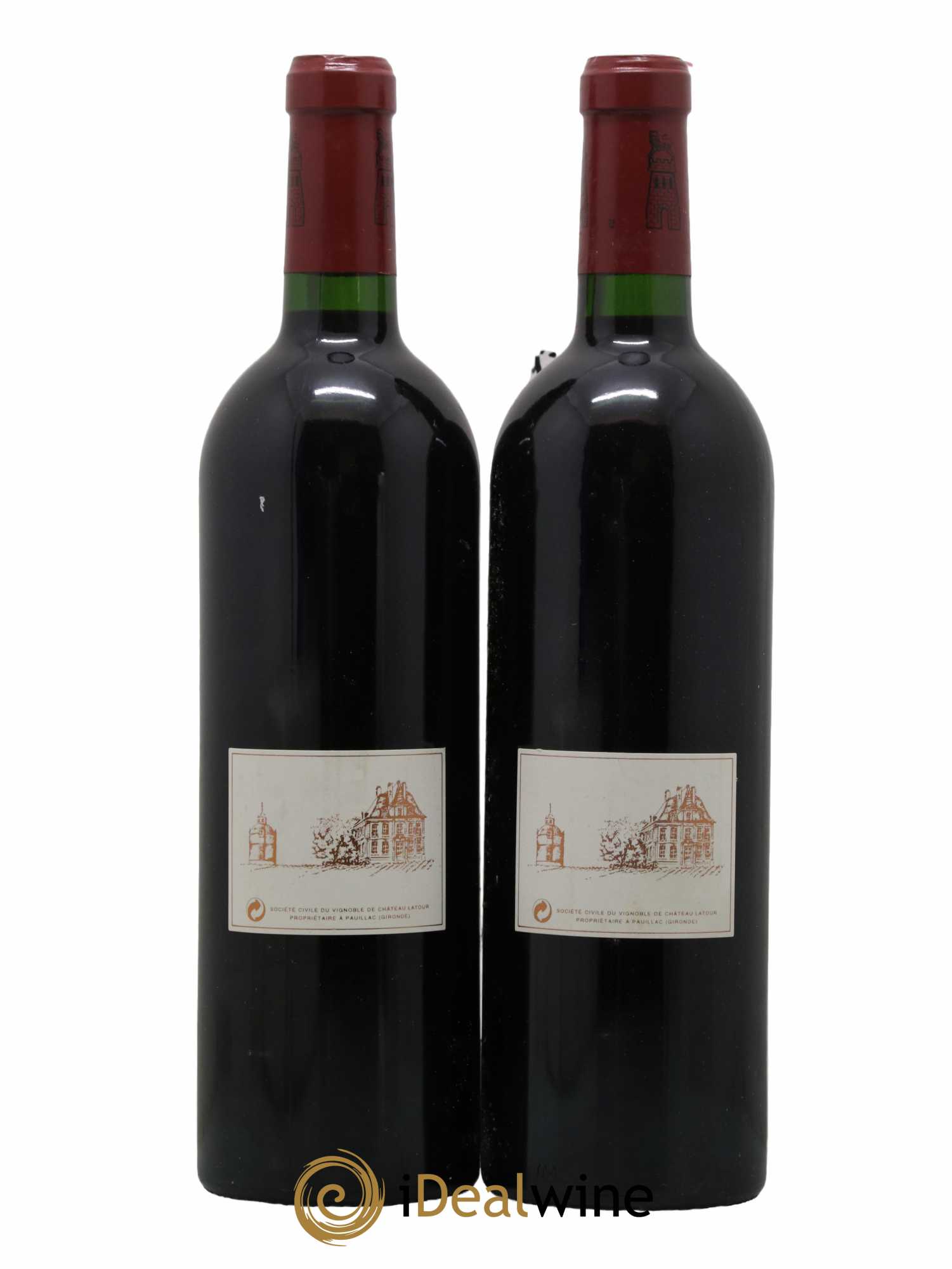 Château Latour 1er Grand Cru Classé 1998 - Lot de 2 bouteilles - 1