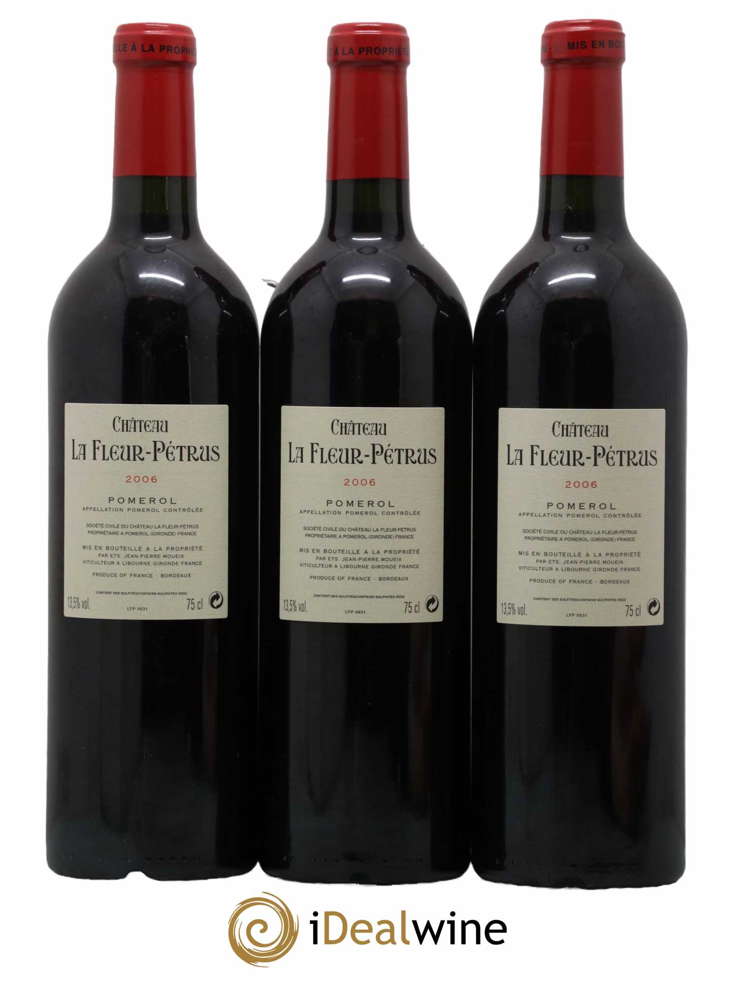 Château la Fleur Petrus  2006 - Posten von 3 Flaschen - 1