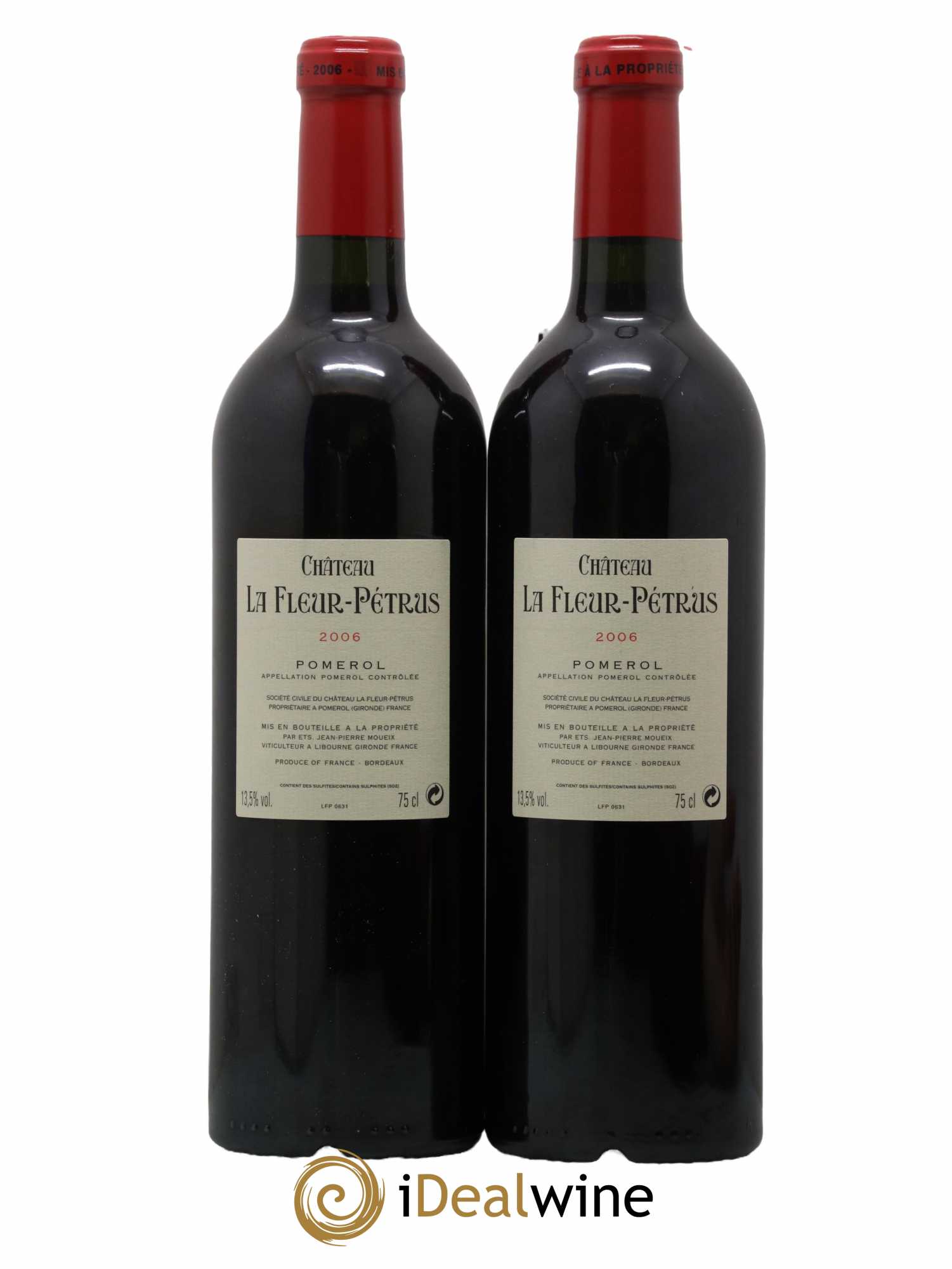 Château la Fleur Petrus 2006 - Posten von 2 Flaschen - 1