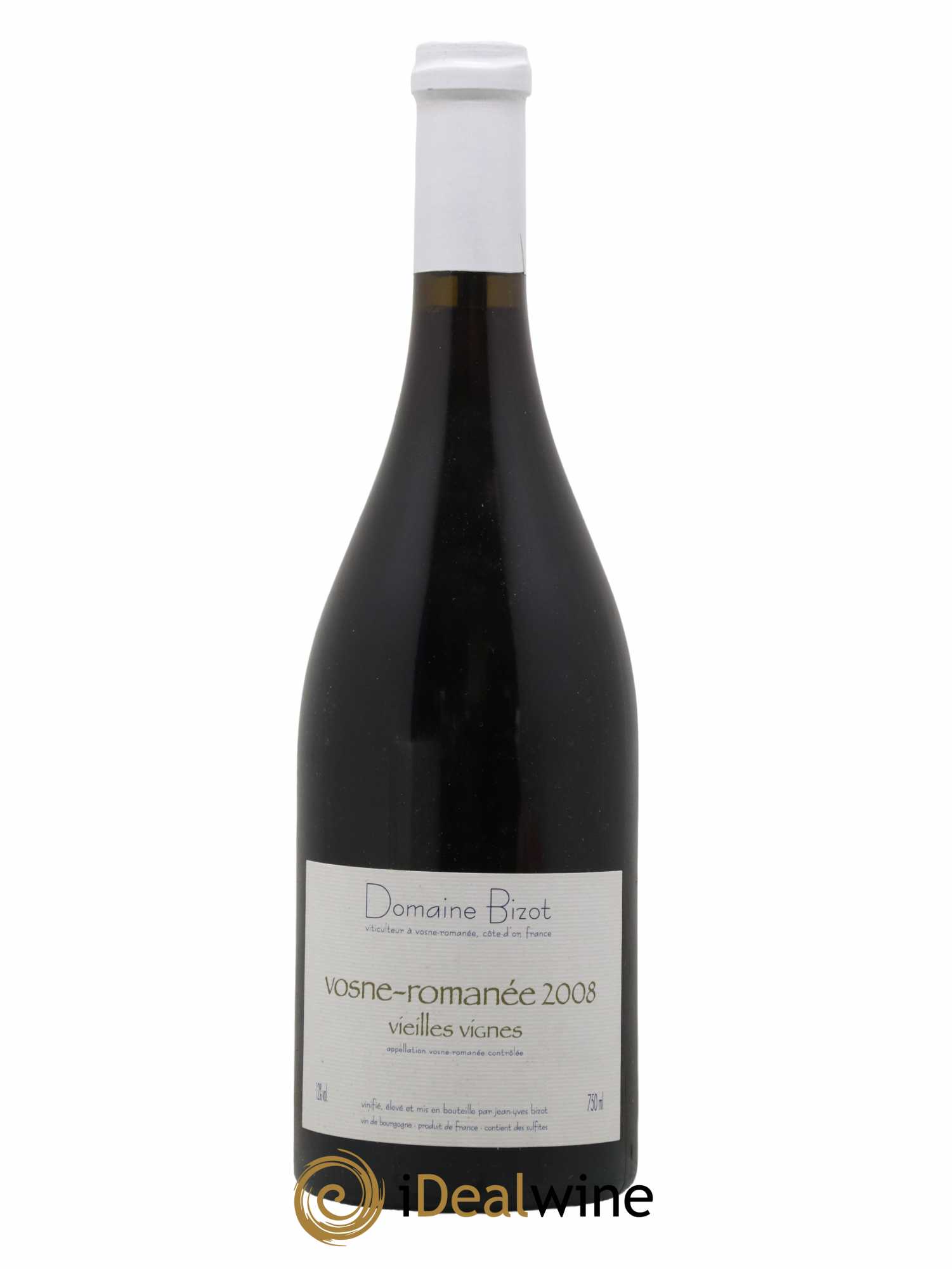 Vosne-Romanée Vieilles Vignes Bizot (Domaine) 2008 - Lot of 1 bottle - 0