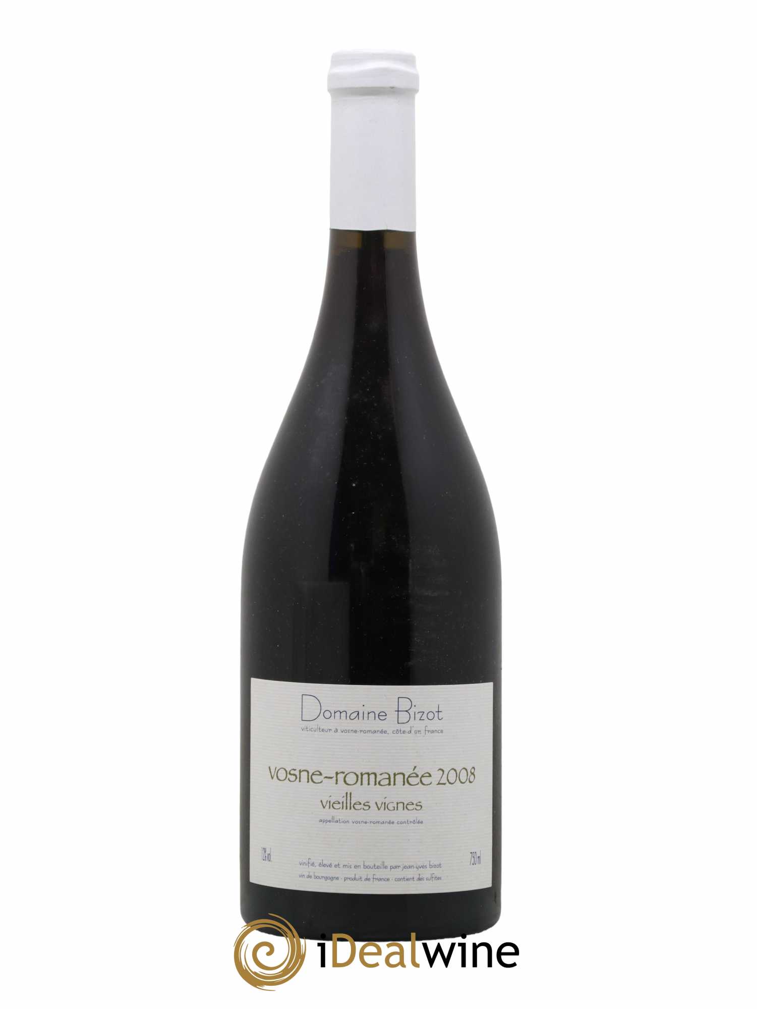 Vosne-Romanée Vieilles Vignes Bizot (Domaine) 2008 - Lot of 1 bottle - 0