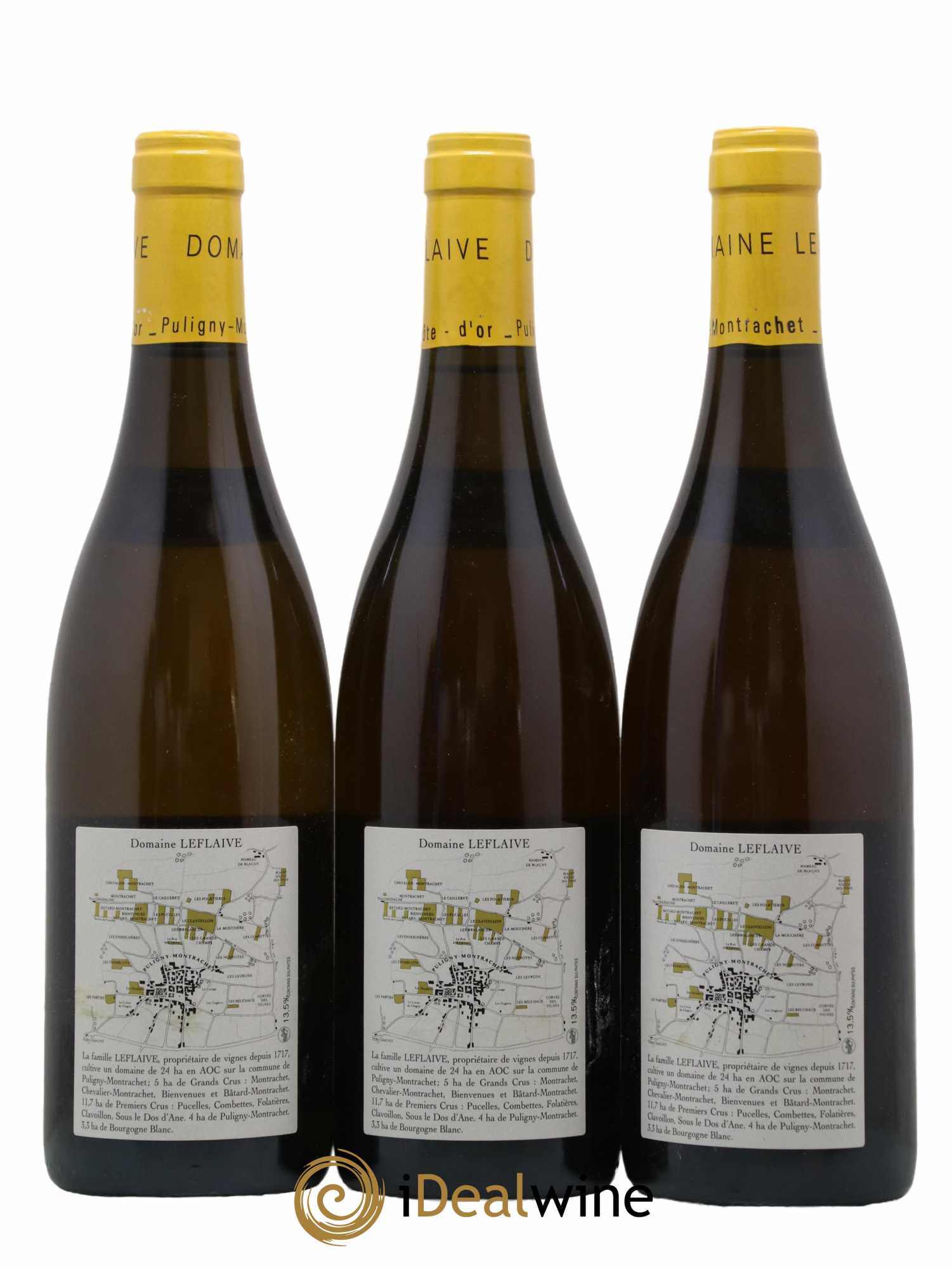 Puligny-Montrachet 1er Cru Les Pucelles Leflaive (Domaine) 2008 - Lot de 3 bouteilles - 1