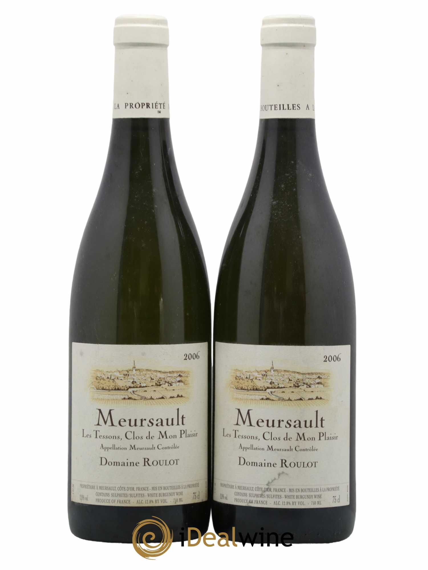 Meursault Les Tessons Clos de Mon plaisir Roulot (Domaine) 2006 - Lot de 2 bouteilles - 0