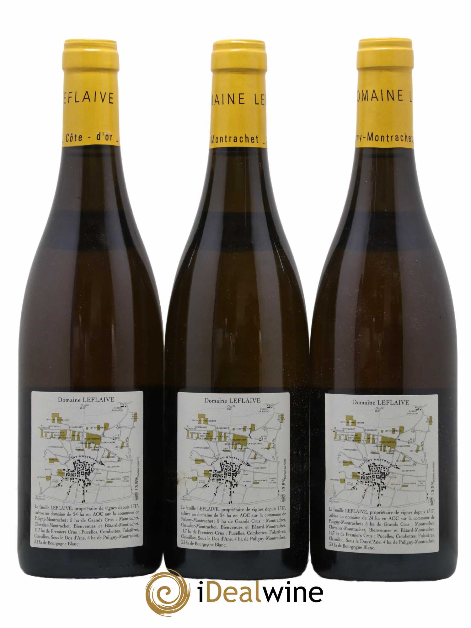 Puligny-Montrachet 1er Cru Les Combettes Leflaive (Domaine) 2008 - Lot de 3 bouteilles - 1