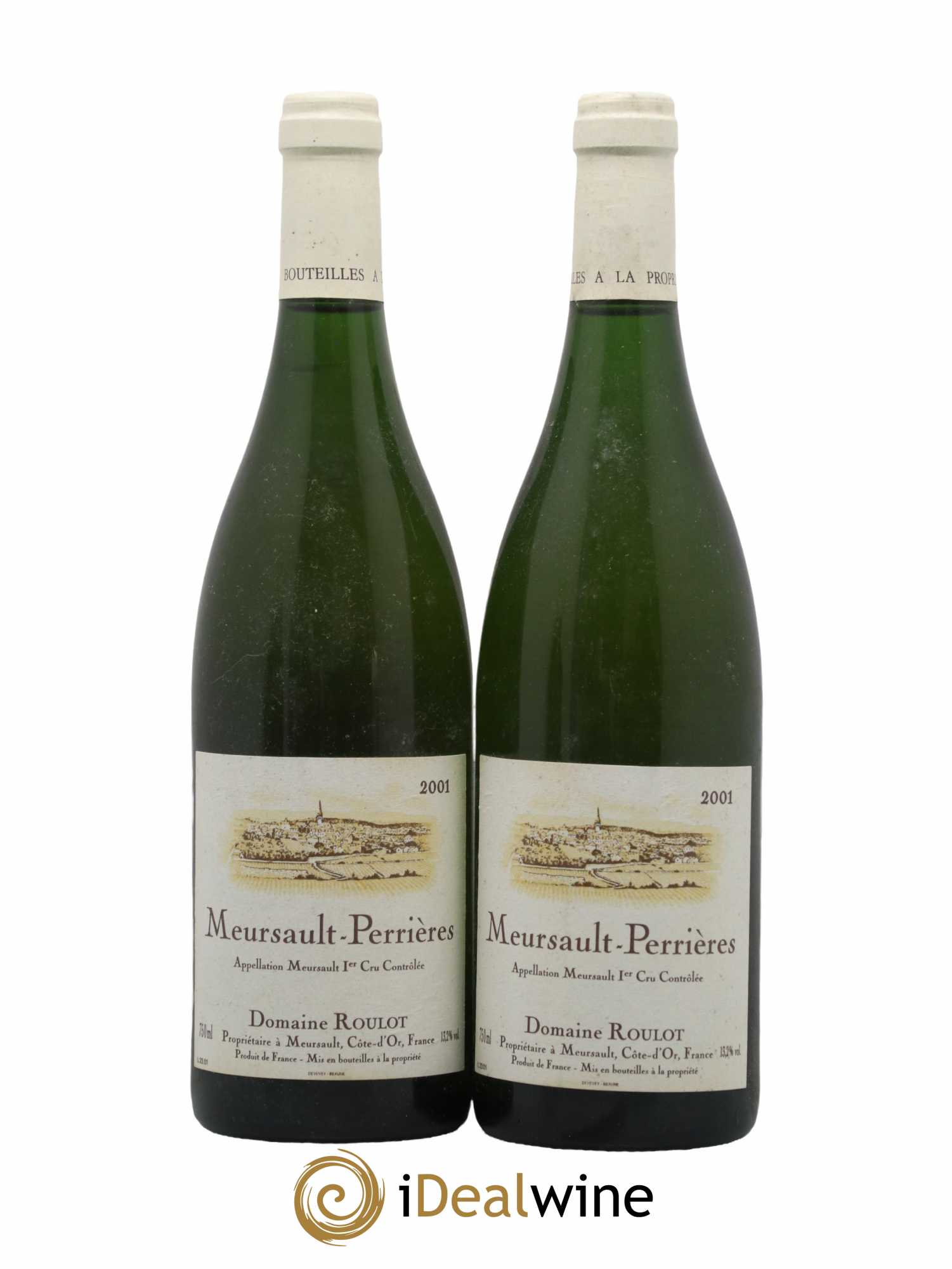 Meursault 1er Cru Perrières Roulot (Domaine) 2001 - Lot de 2 bouteilles - 0