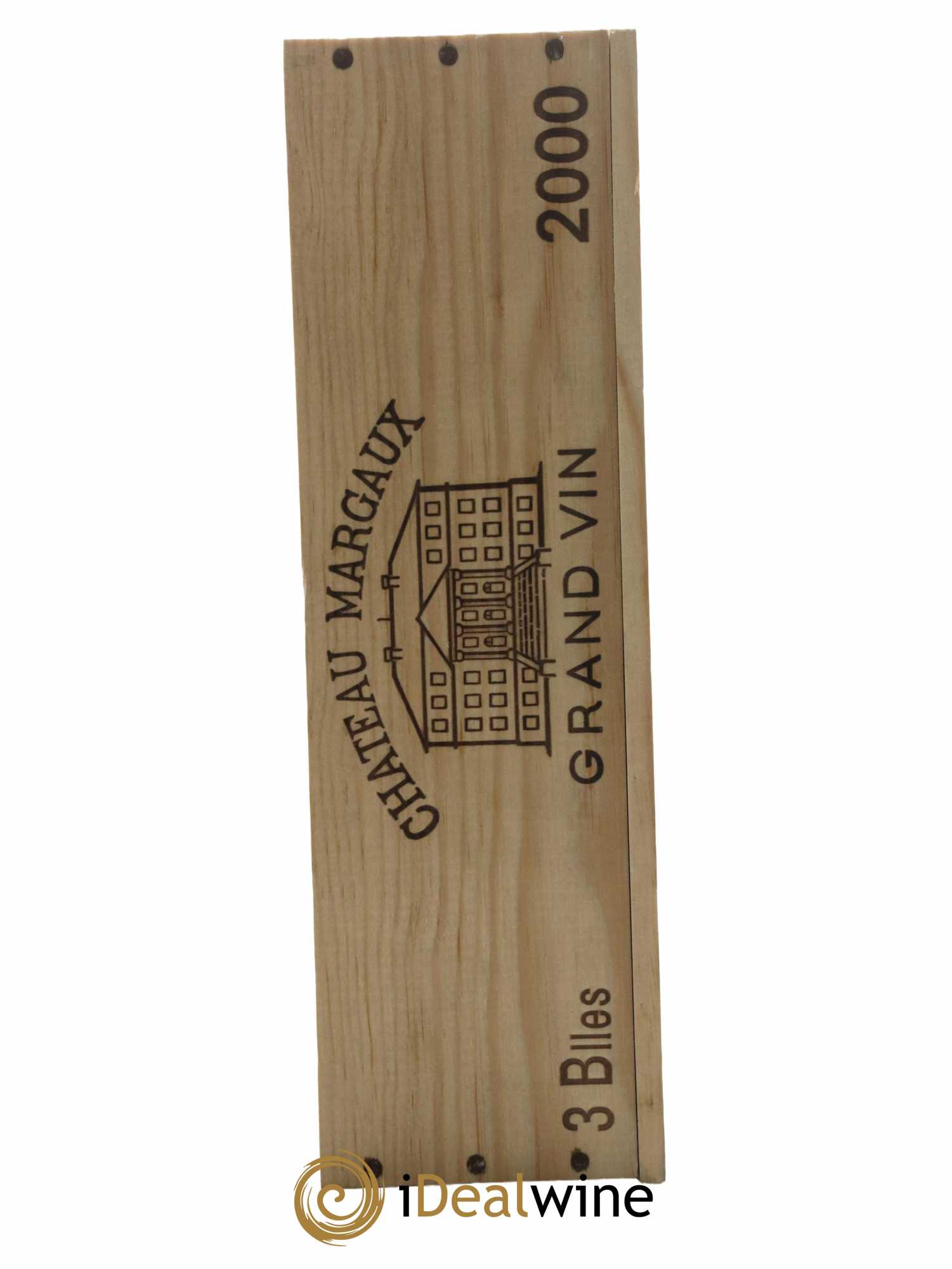 Château Margaux 1er Grand Cru Classé 2000 - Lot de 3 bouteilles - 2
