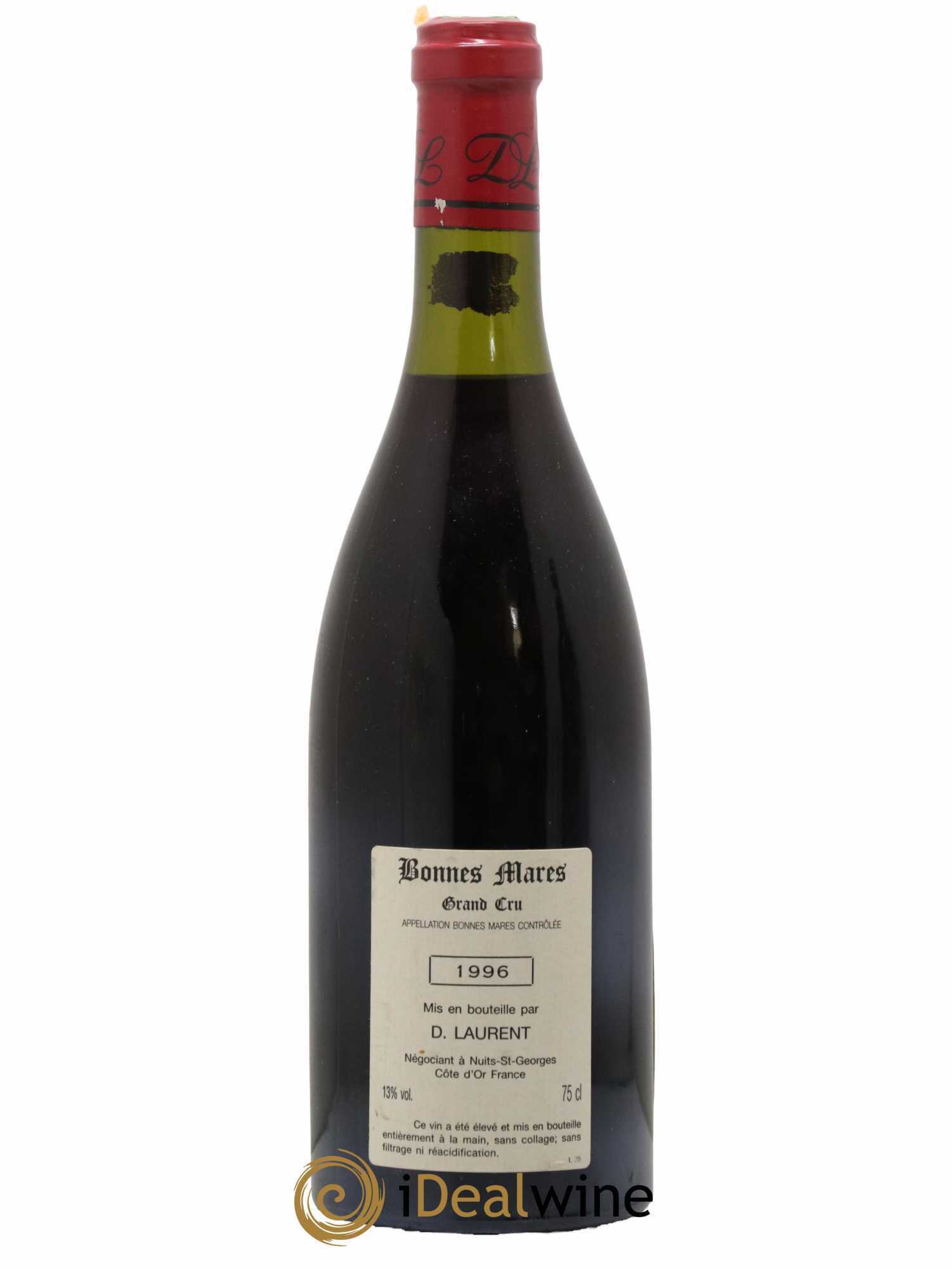 Bonnes-Mares Grand Cru Dominique Laurent 1996 - Lot de 1 bouteille - 1