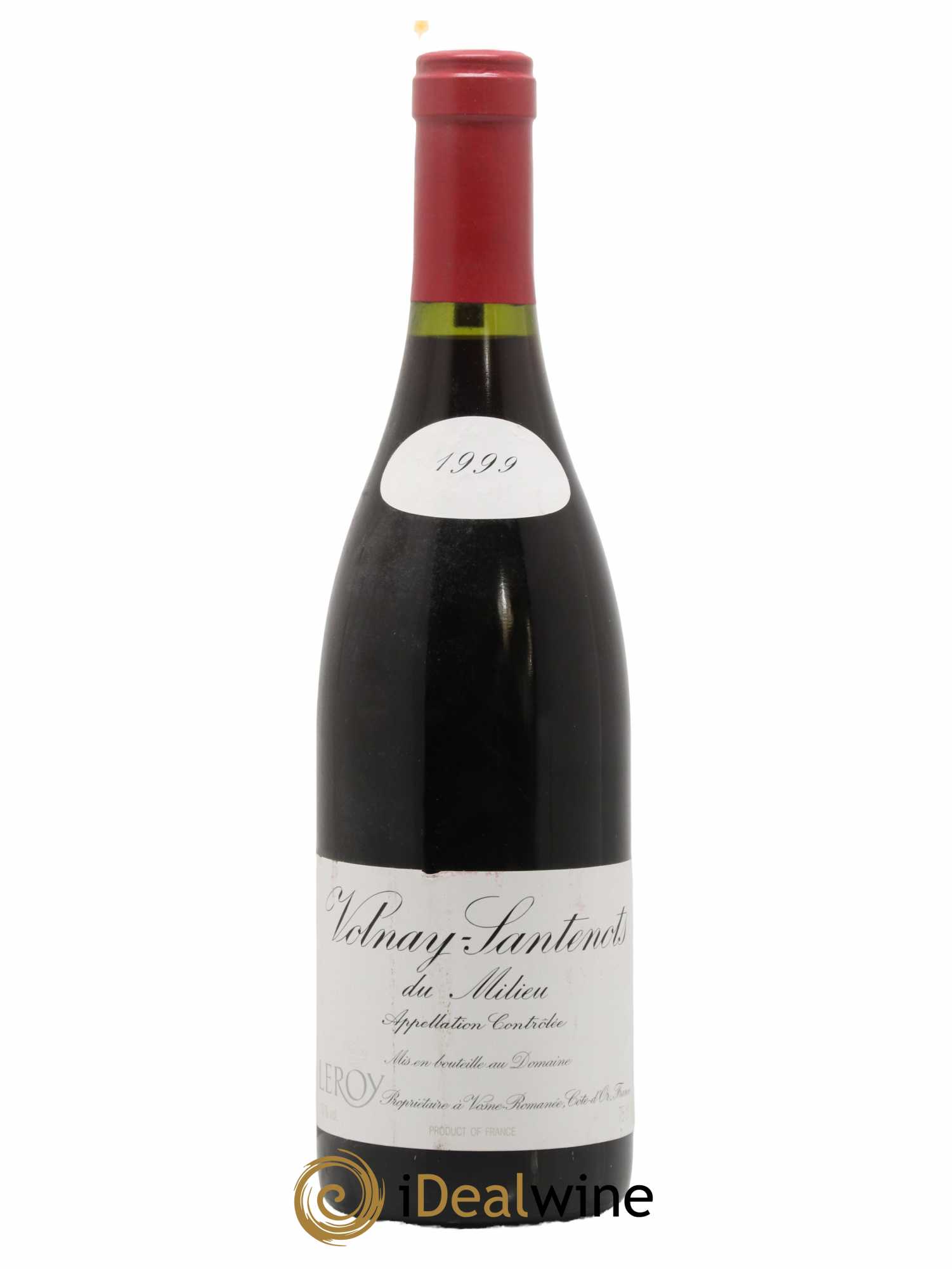 Volnay 1er Cru Santenots du Milieu Leroy (Domaine) 1999 - Lot de 1 bouteille - 0