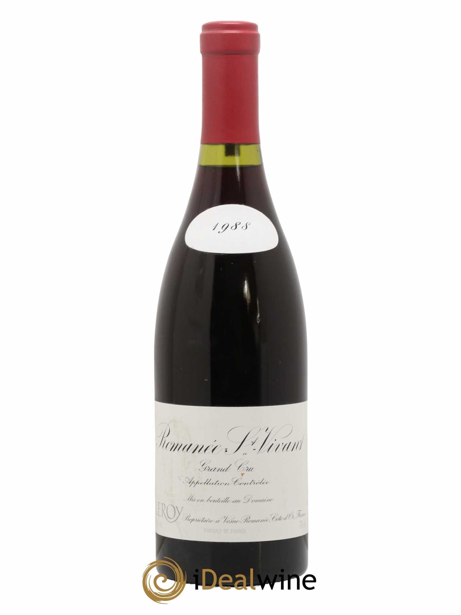 Romanée-Saint-Vivant Grand Cru Leroy (Domaine) 1988 - Lot de 1 bouteille - 0