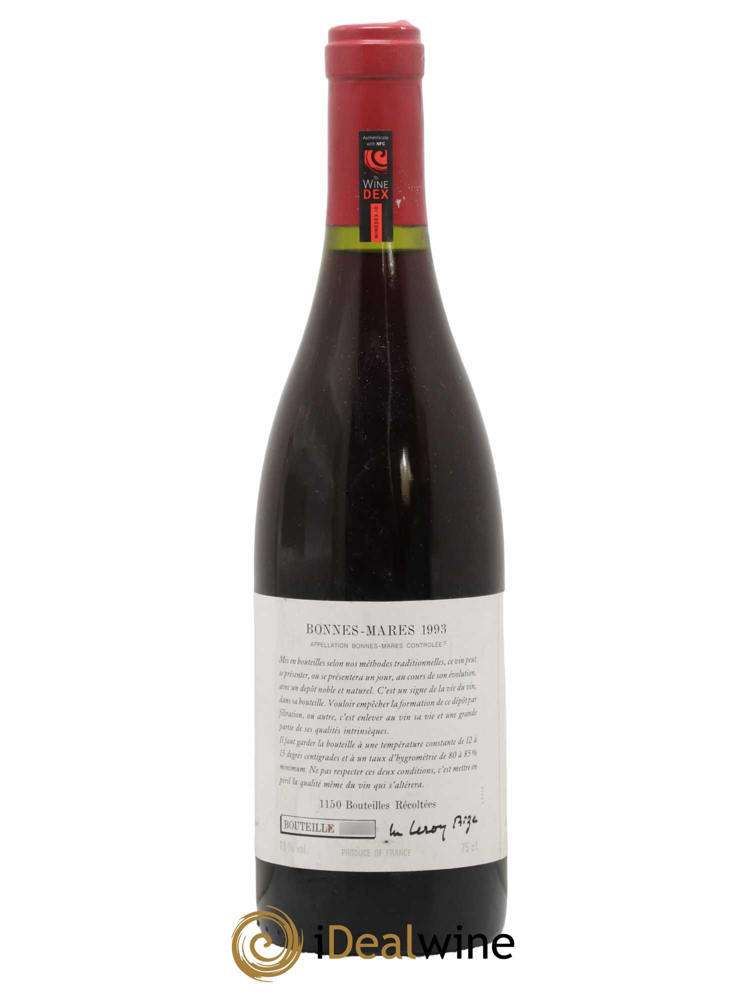 Bonnes-Mares Grand Cru d'Auvenay (Domaine) 1993 - Posten von 1 Flasche - 1