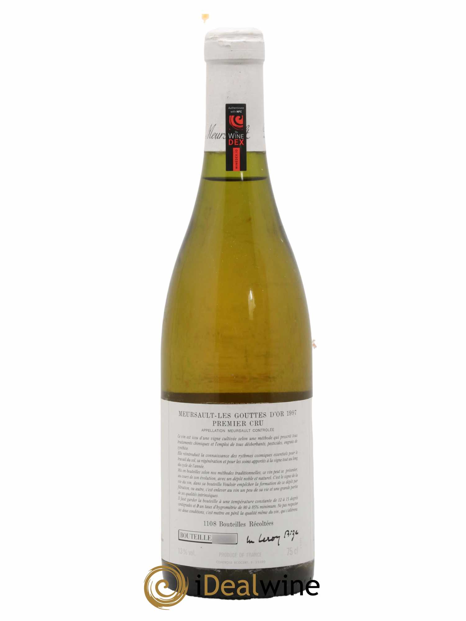 Meursault 1er Cru Les Gouttes d'Or d'Auvenay (Domaine) 1997 - Lotto di 1 bottiglia - 3