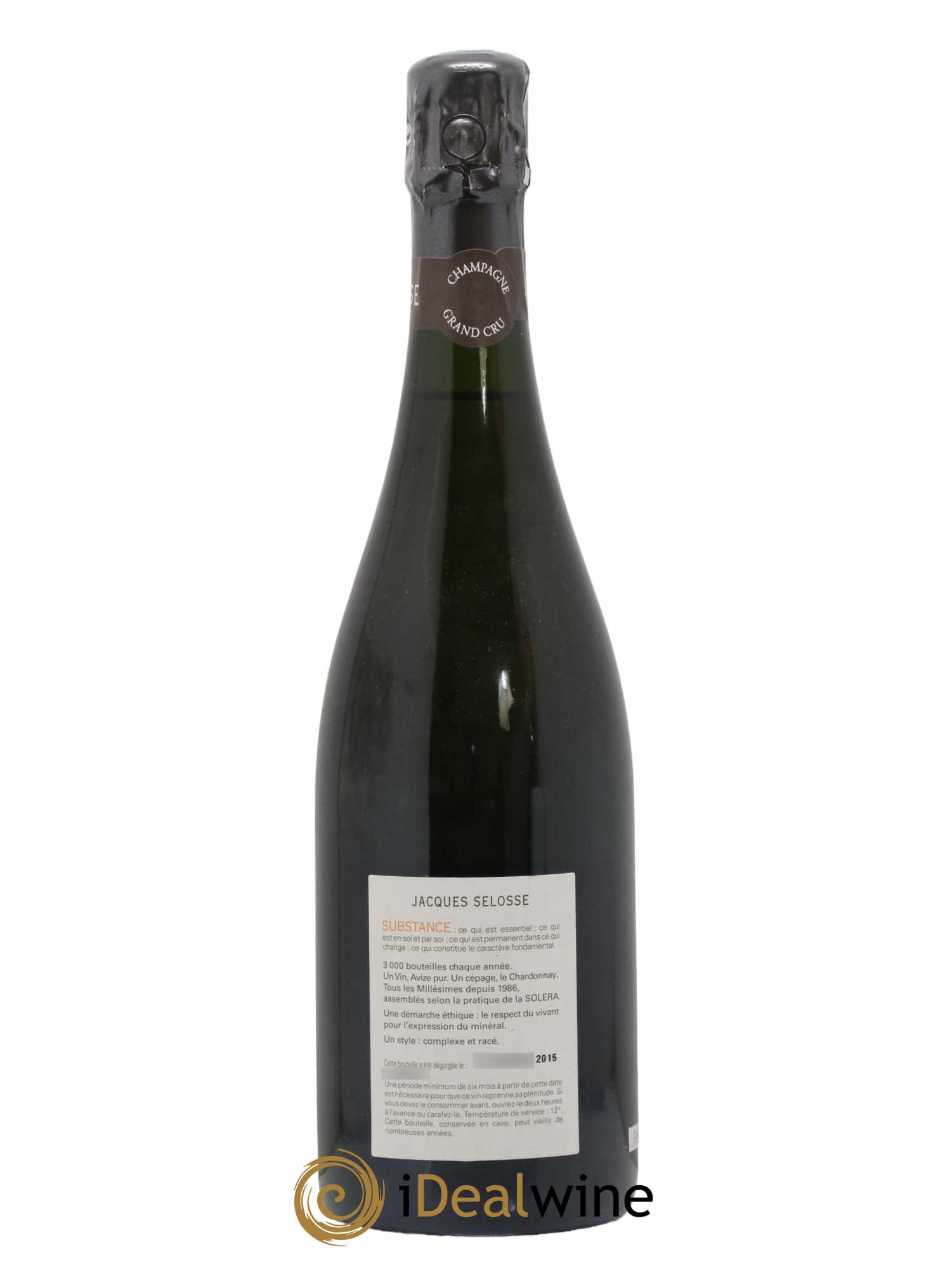 Substance Jacques Selosse - Lot de 1 bouteille - 1