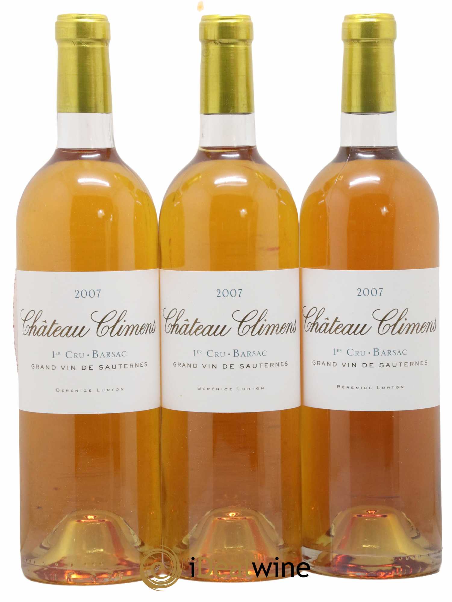 Château Climens 1er Grand Cru Classé 2007 - Lotto di 3 bottiglie - 0