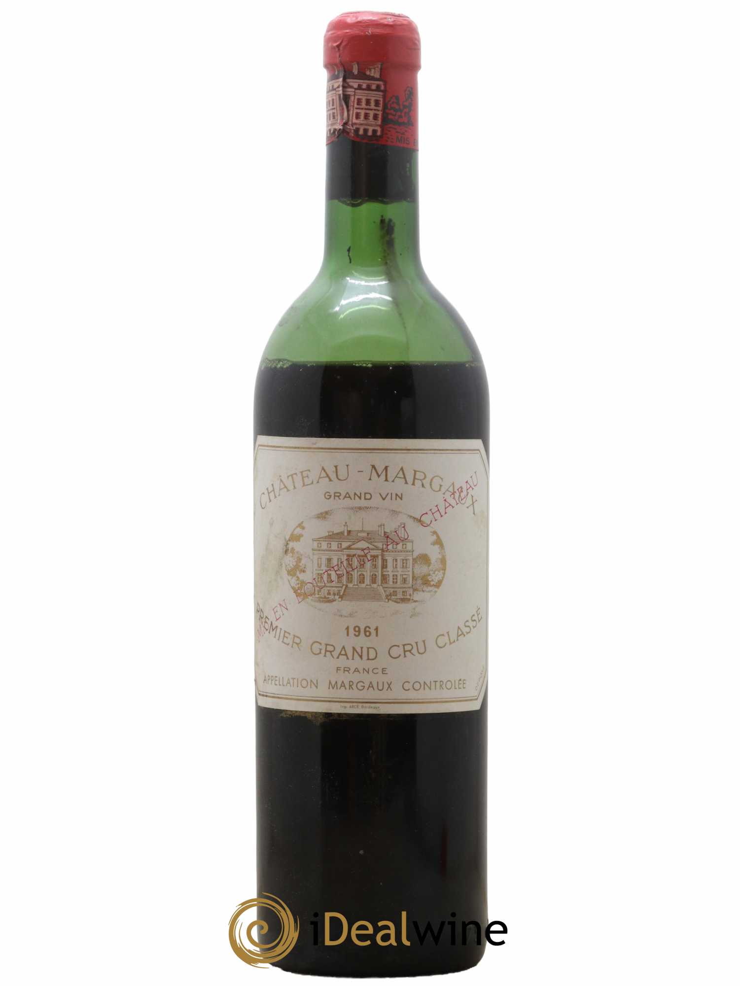 Château Margaux 1er Grand Cru Classé 1961 - Lot de 1 bouteille - 0