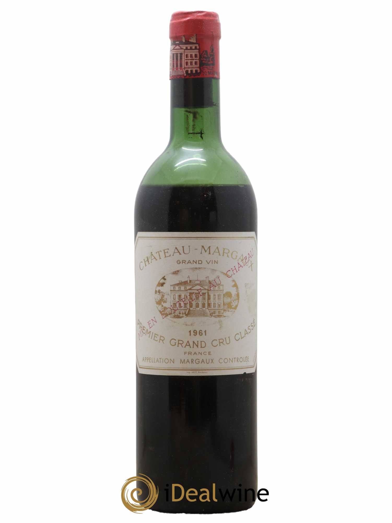 Château Margaux 1er Grand Cru Classé 1961 - Lot de 1 bouteille - 0