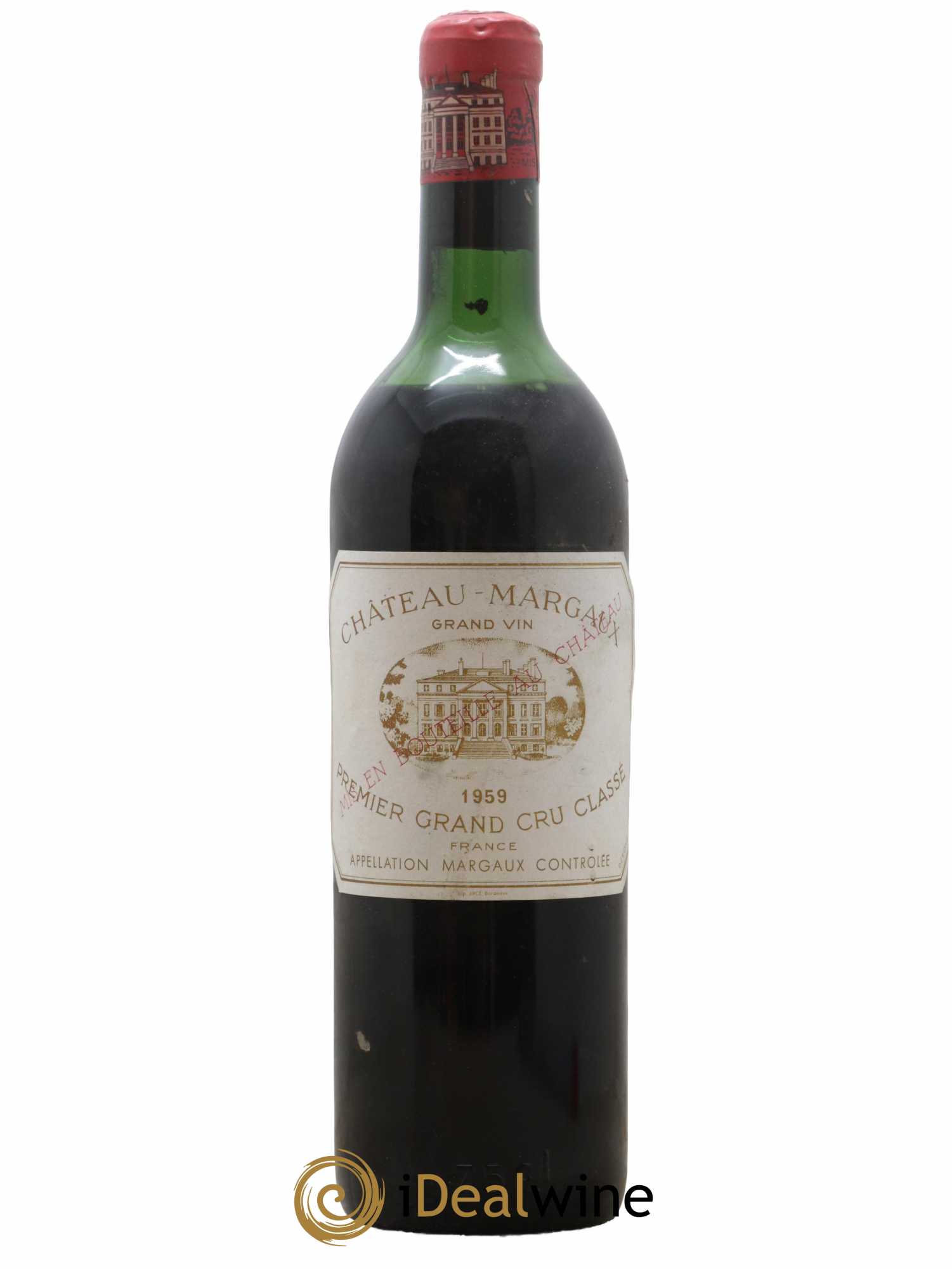 Château Margaux 1er Grand Cru Classé 1959 - Lot of 1 bottle - 0