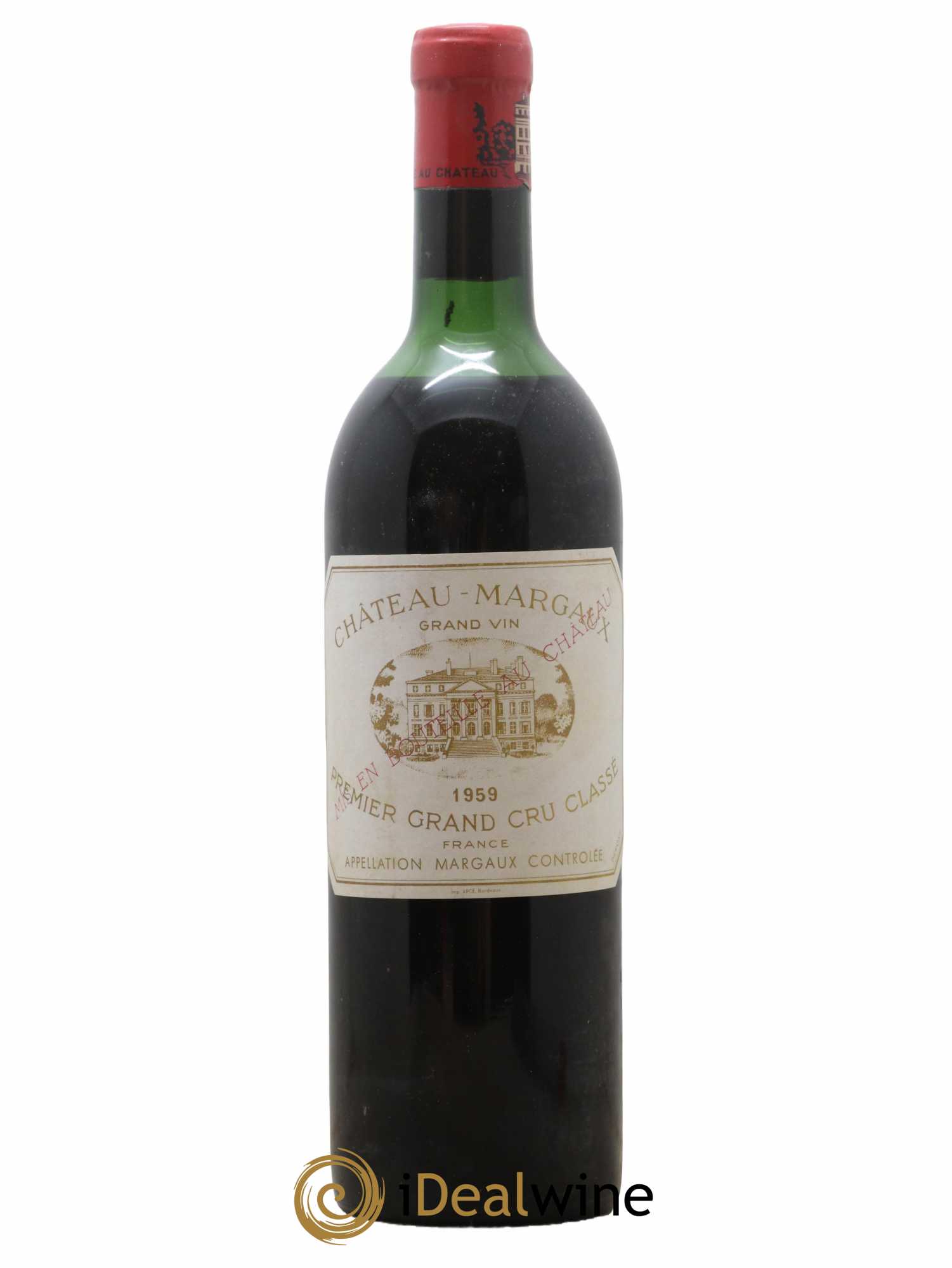 Château Margaux 1er Grand Cru Classé 1959 - Lot of 1 bottle - 0