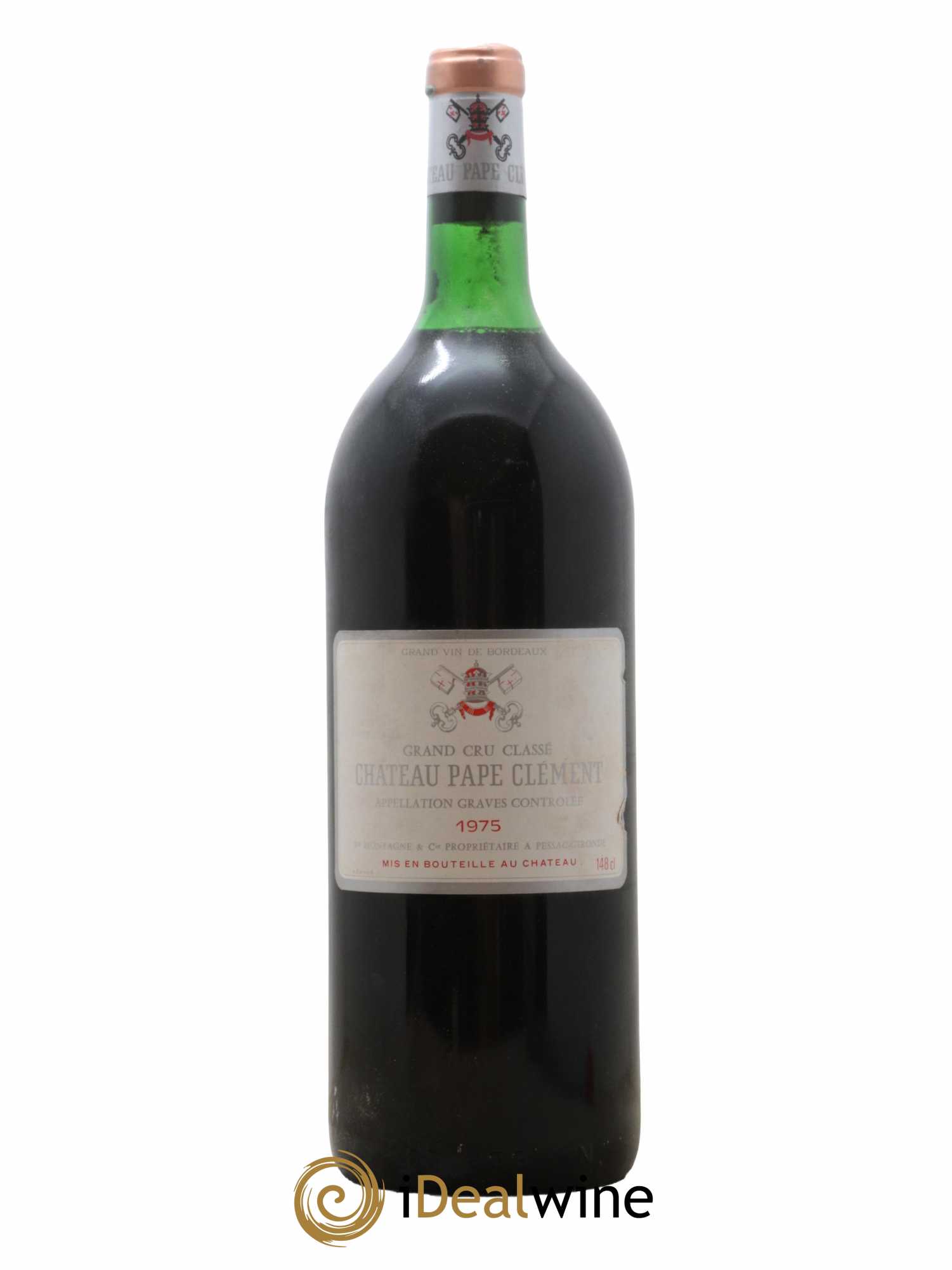 Château Pape Clément Cru Classé de Graves 1975 - Lot de 1 magnum - 0