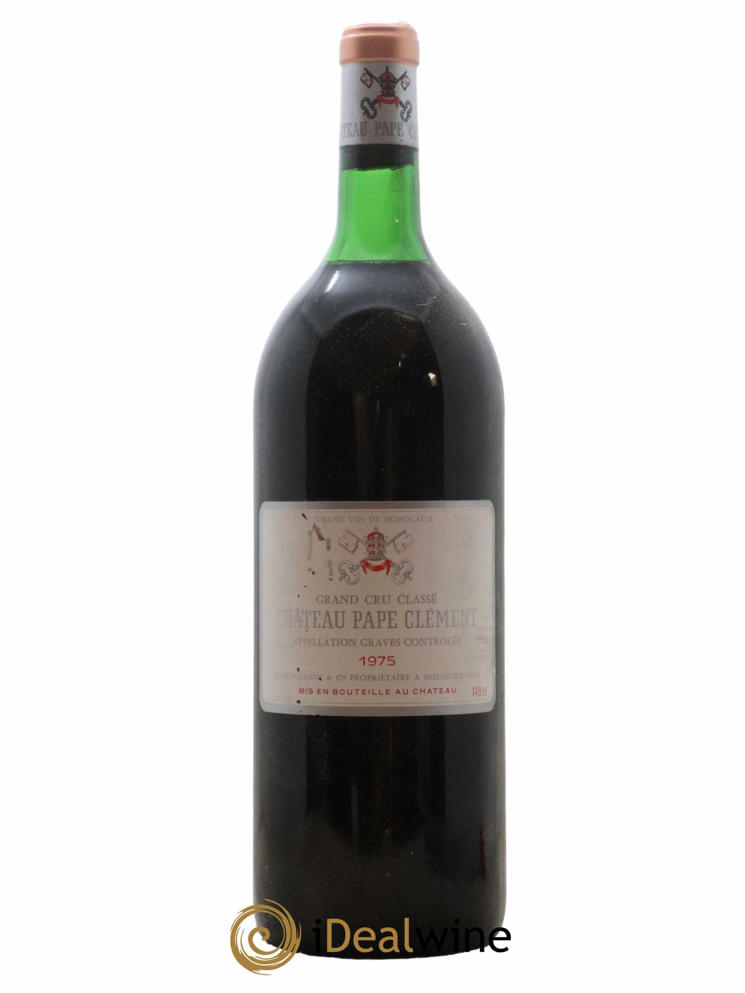 Château Pape Clément Cru Classé de Graves 1975 - Lot de 1 magnum - 0