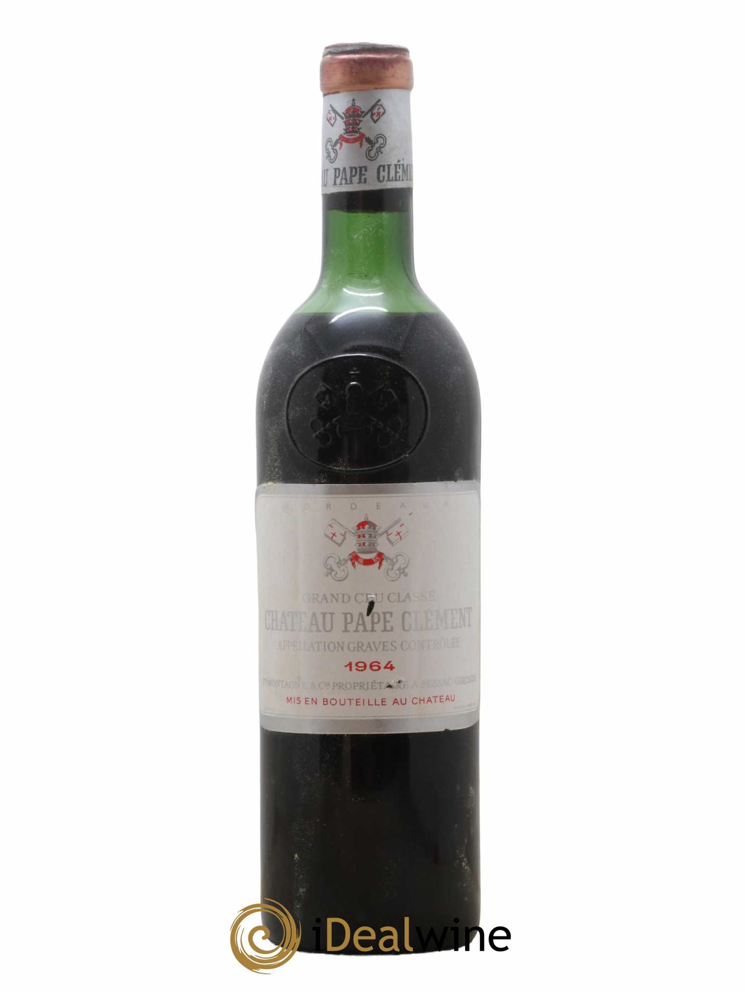 Château Pape Clément Cru Classé de Graves 1964 - Lot of 1 bottle - 0